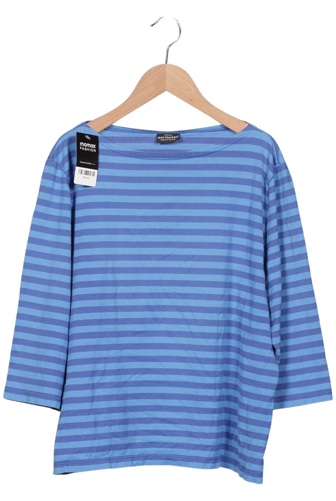 

Marimekko Damen Langarmshirt, blau, Gr. 46