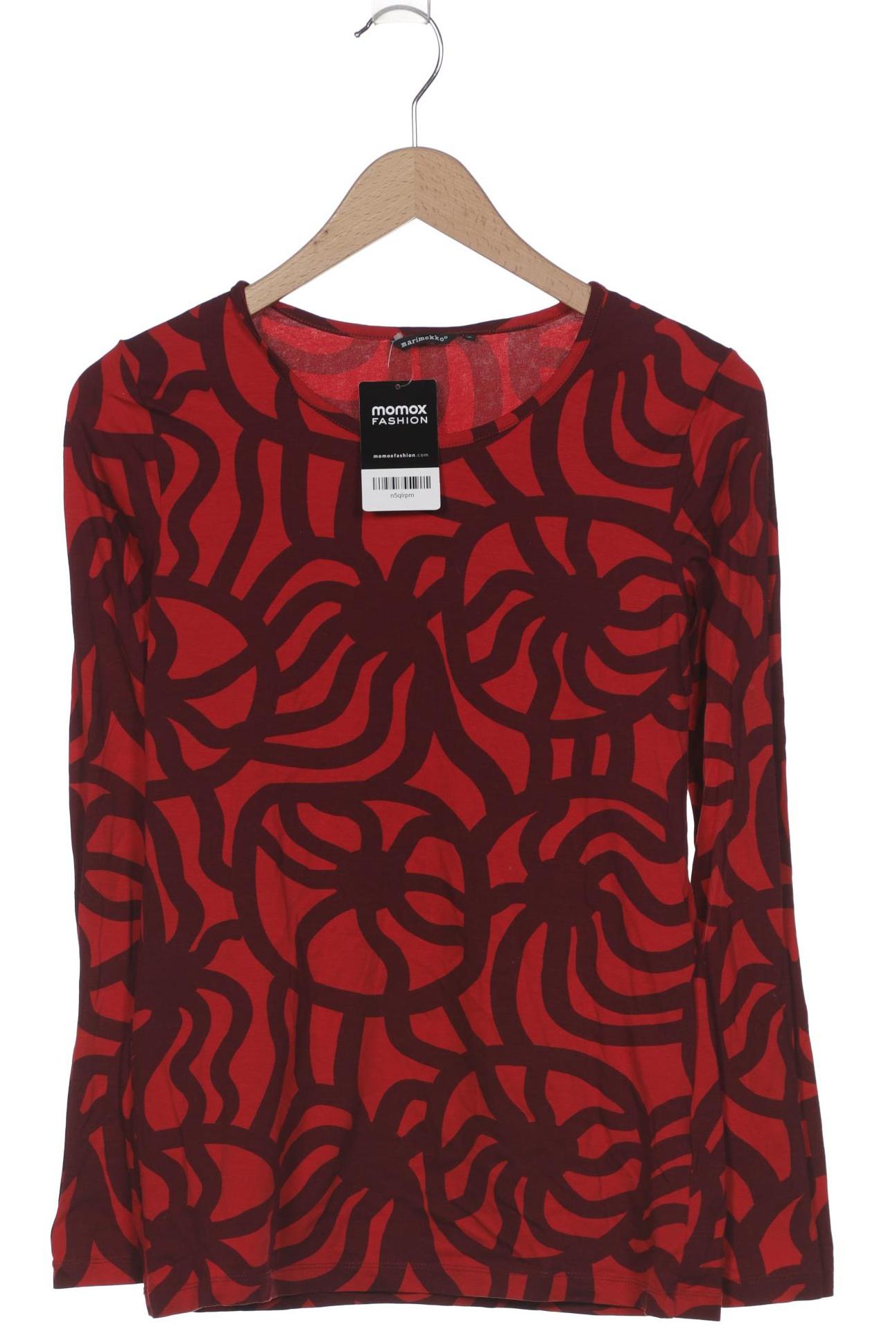 

Marimekko Damen Langarmshirt, rot, Gr. 38