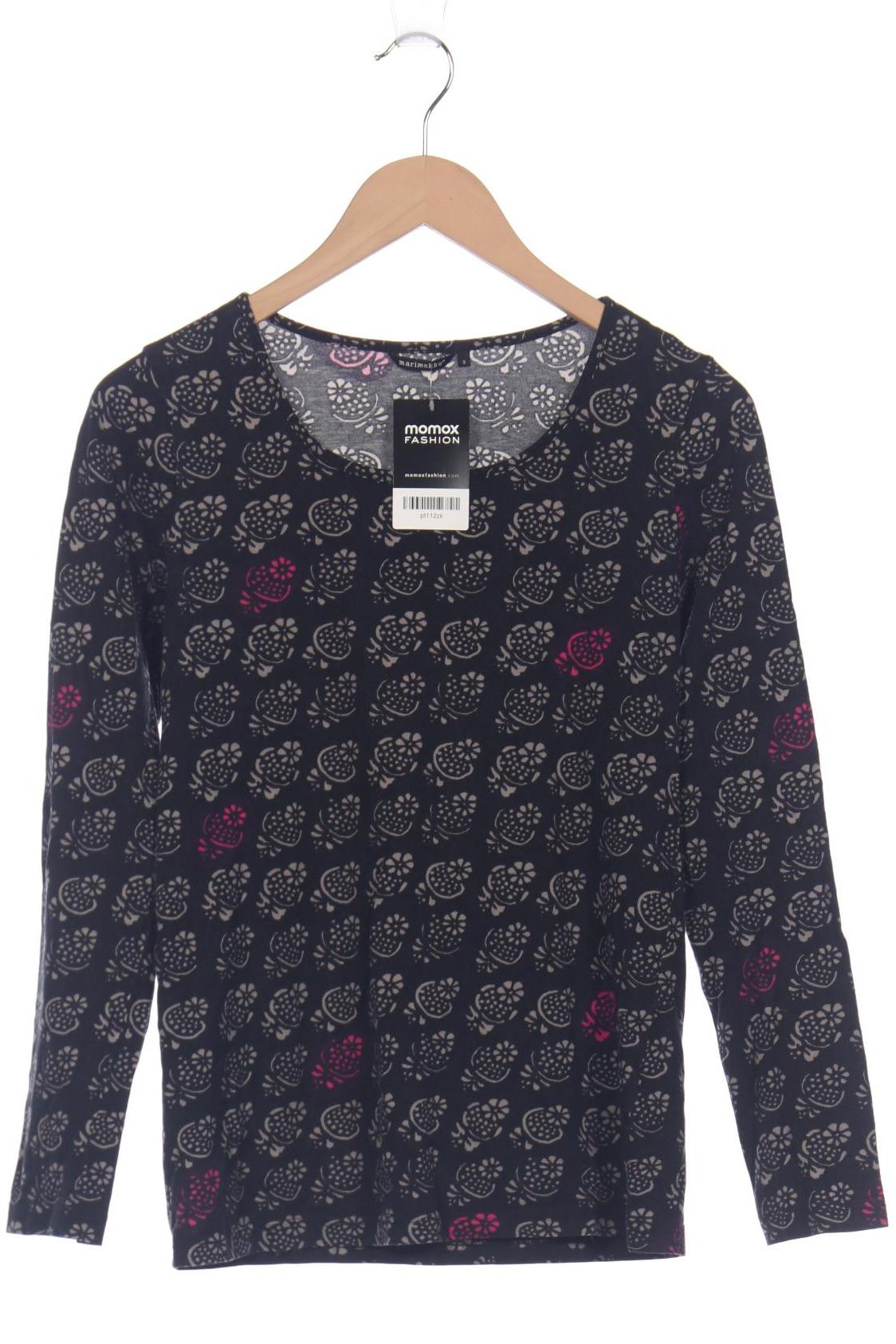 

Marimekko Damen Langarmshirt, schwarz, Gr. 36