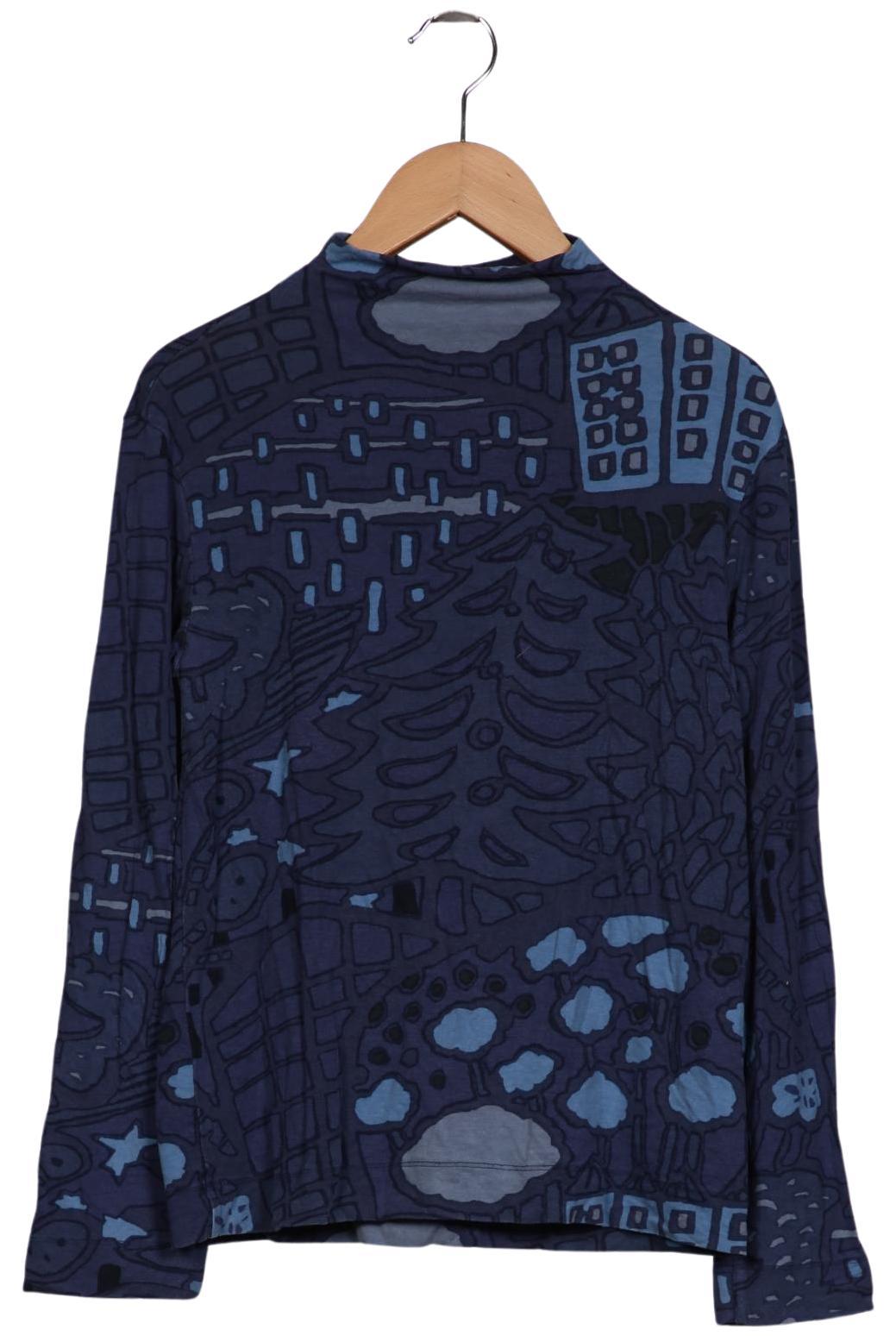 

Marimekko Damen Langarmshirt, marineblau, Gr. 36