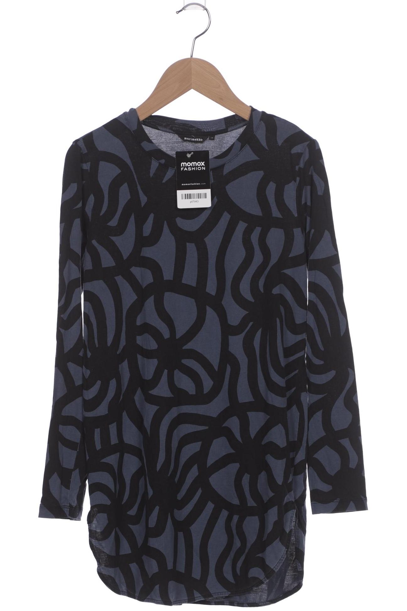 

Marimekko Damen Langarmshirt, marineblau, Gr. 34