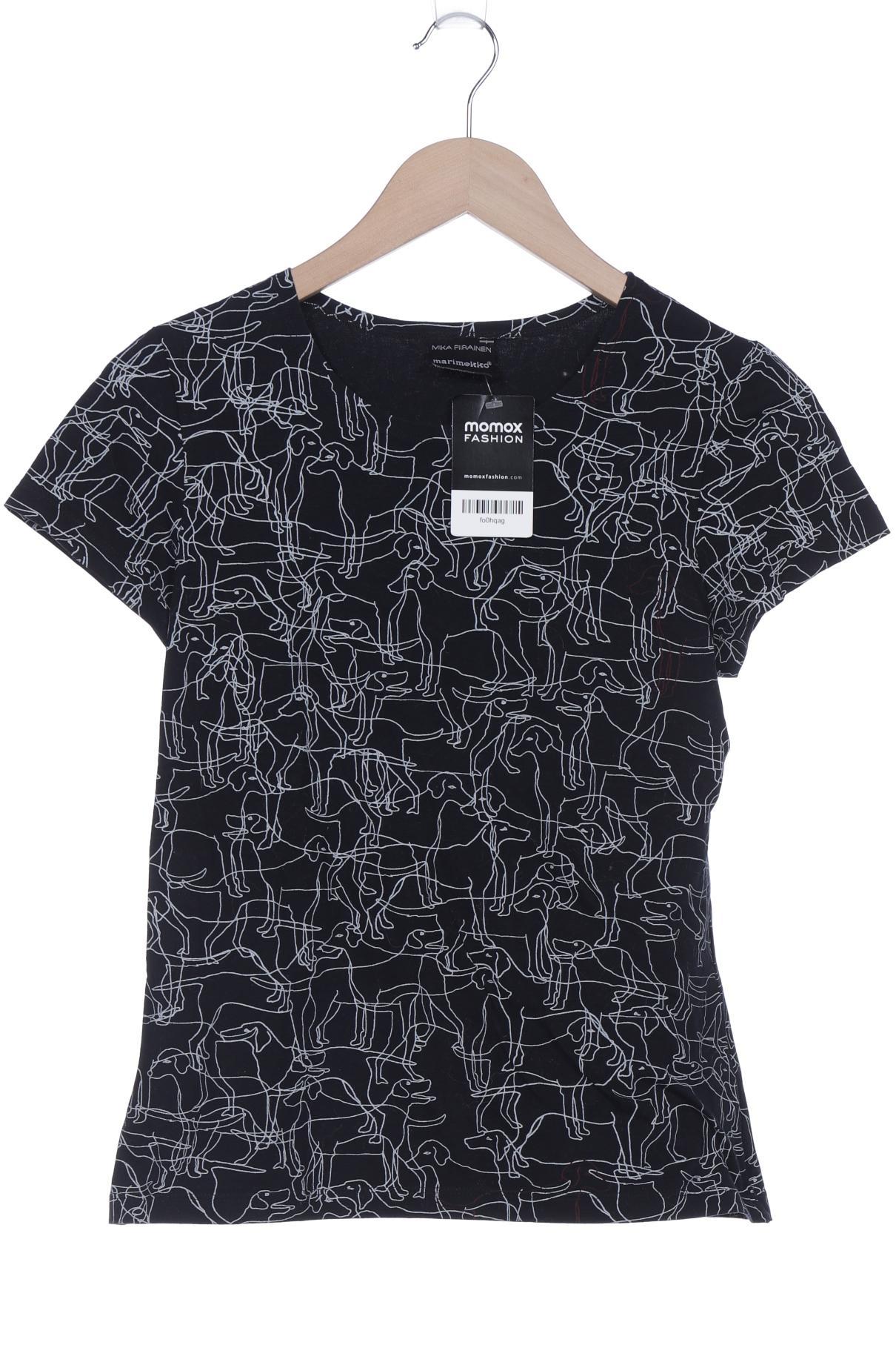 

Marimekko Damen T-Shirt, schwarz, Gr. 38