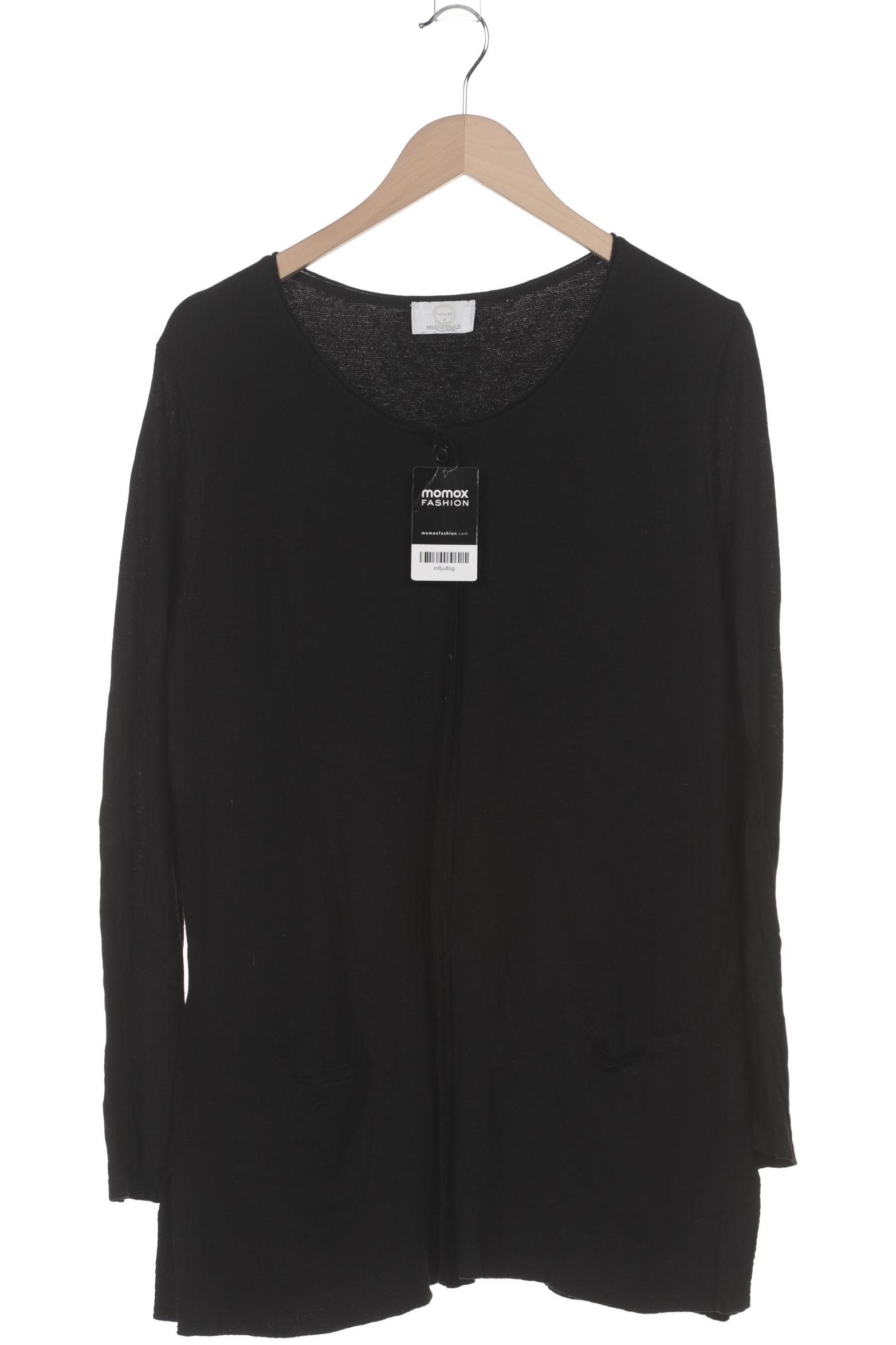 

Marina Rinaldi Damen Strickjacke, schwarz, Gr. 42
