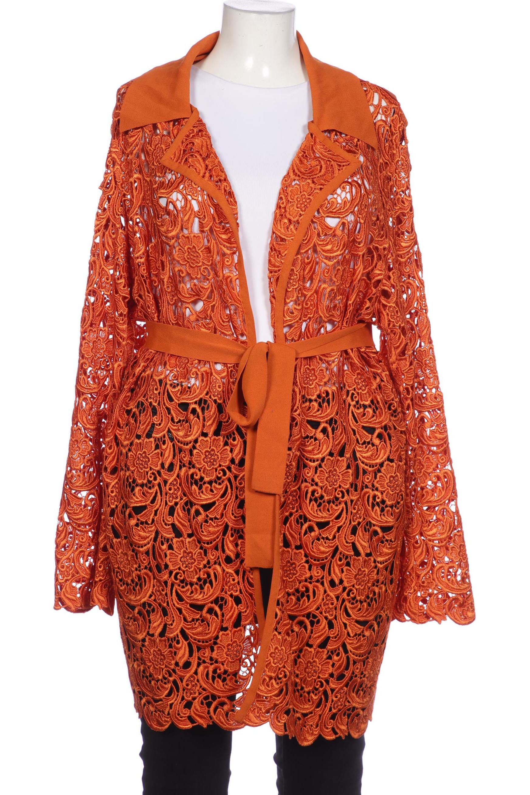 

Marina Rinaldi Damen Strickjacke, orange, Gr. 48