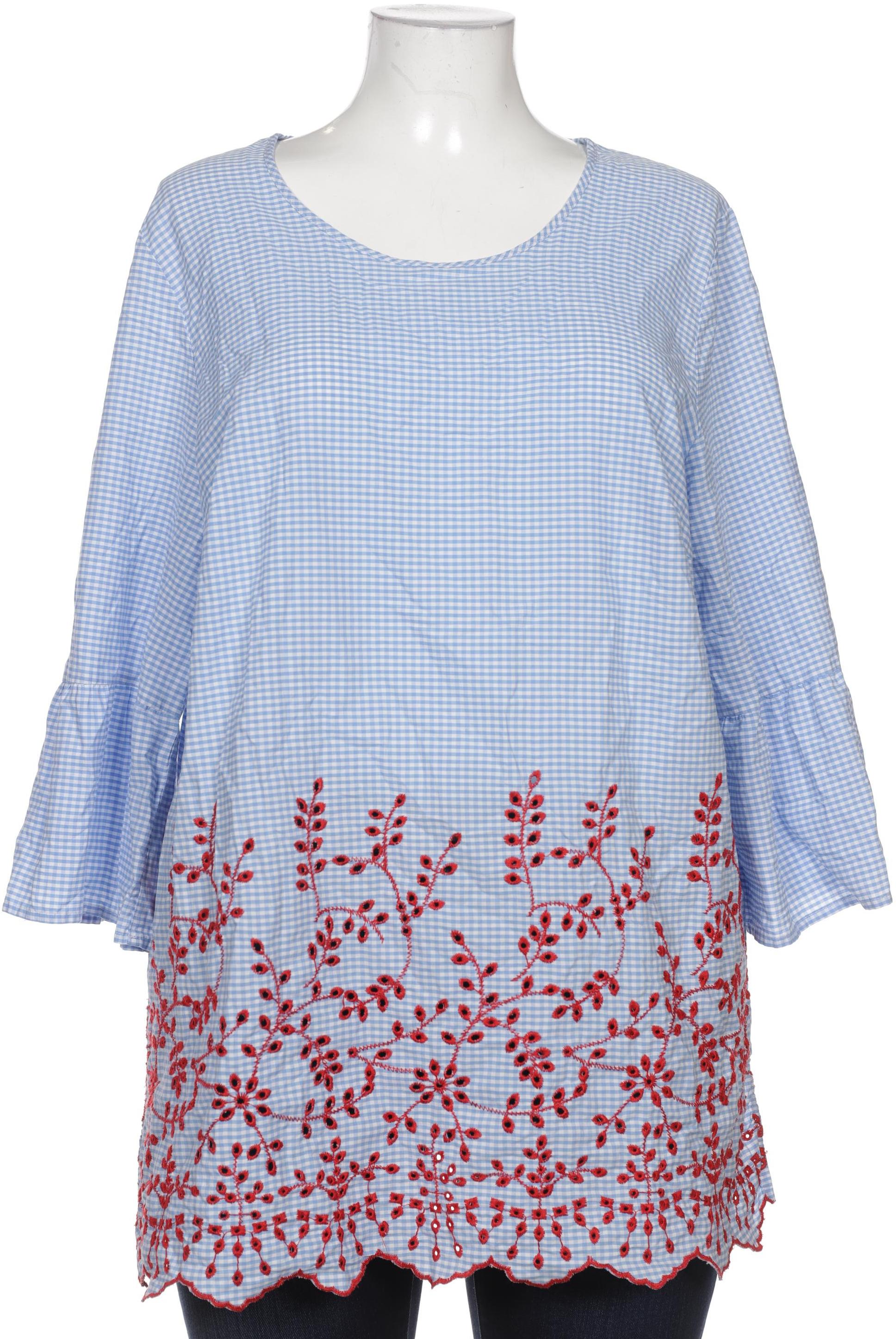 

Marina Rinaldi Damen Bluse, blau, Gr. 46