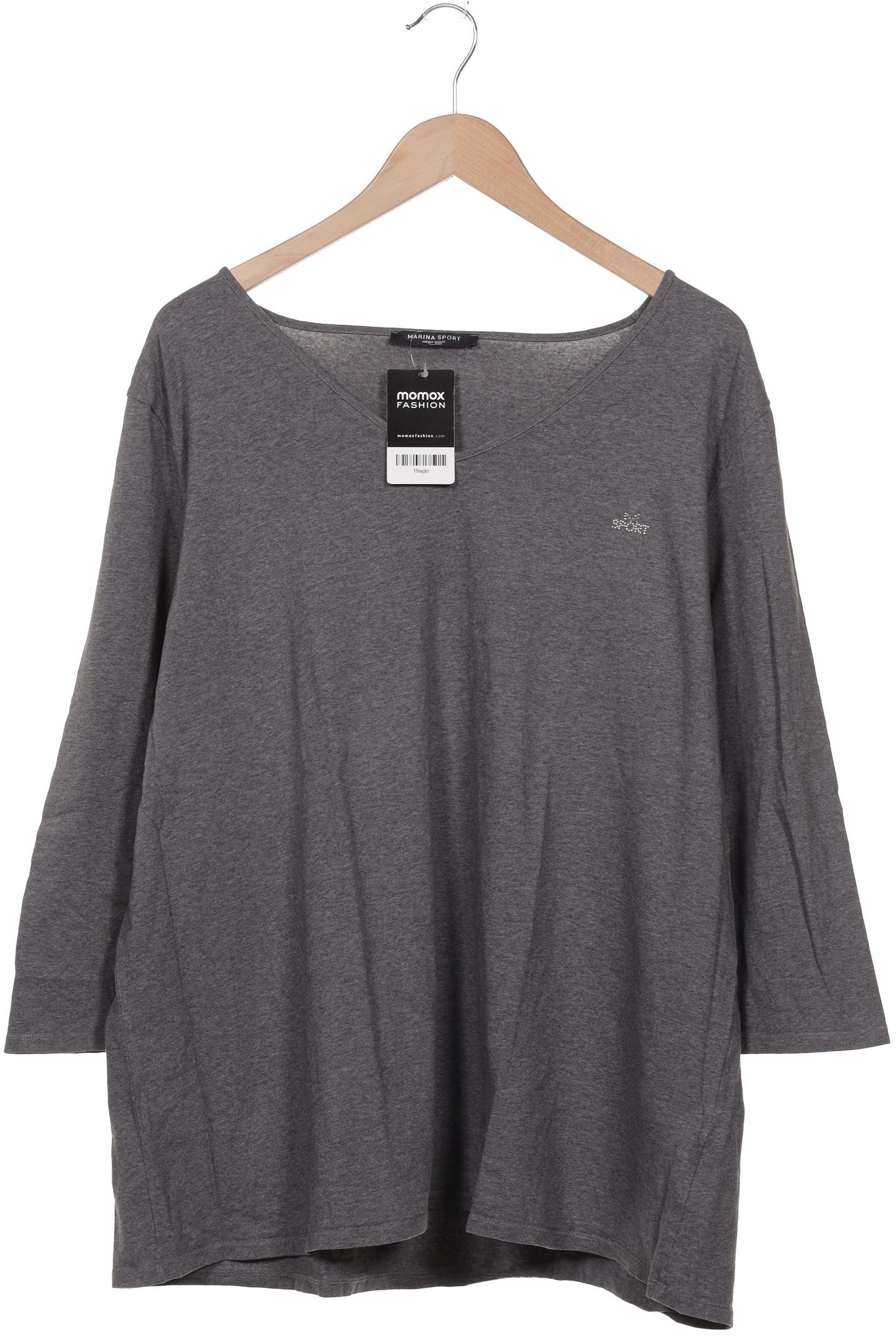 

Marina Rinaldi Damen Langarmshirt, grau, Gr. 46