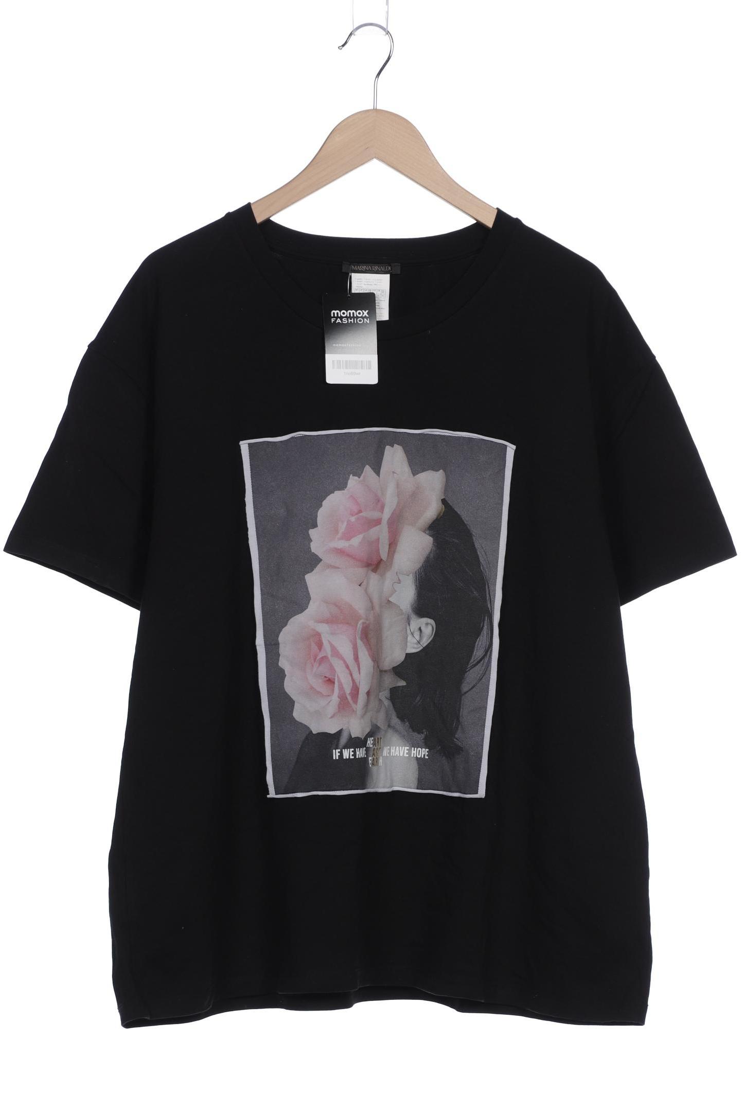 

Marina Rinaldi Damen T-Shirt, schwarz, Gr. 44