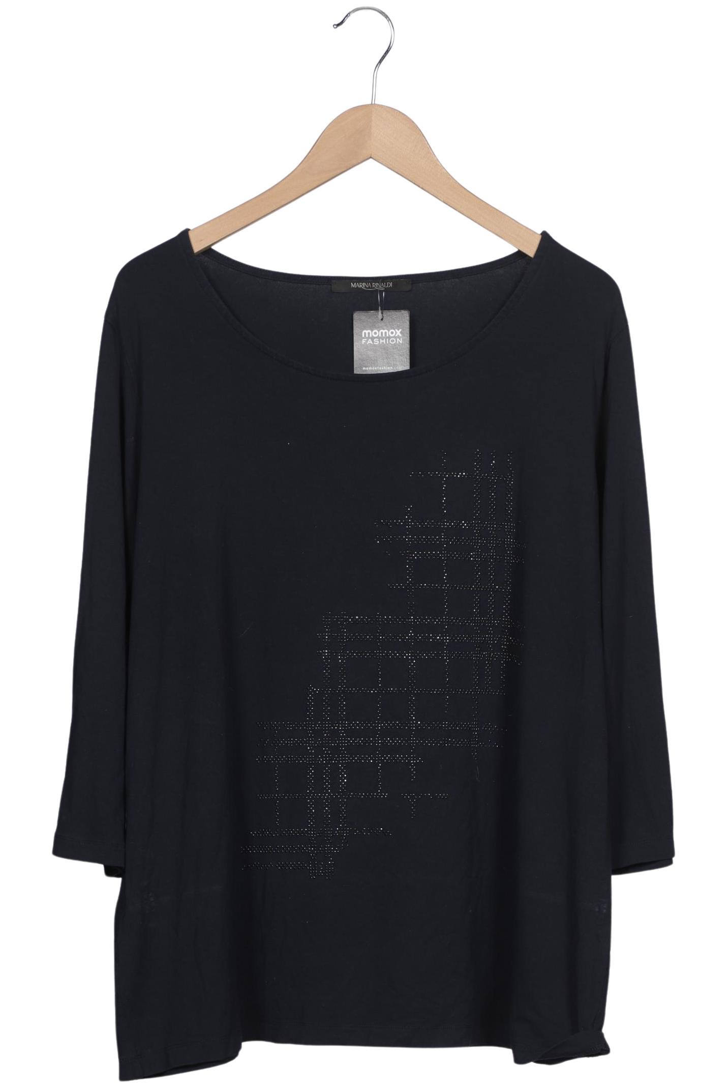 

Marina Rinaldi Damen Langarmshirt, marineblau, Gr. 46