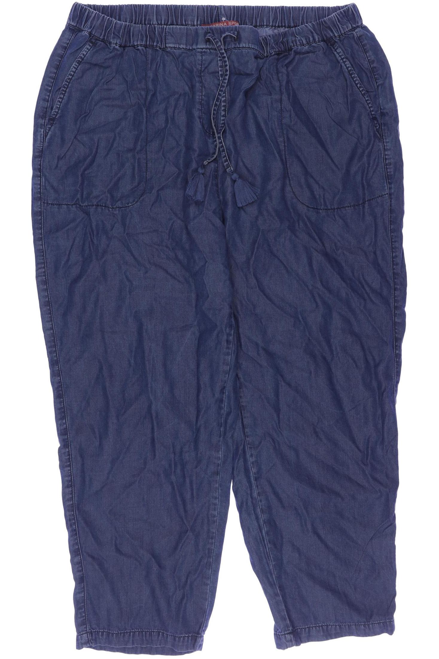 

Marina Rinaldi Damen Stoffhose, blau, Gr. 48