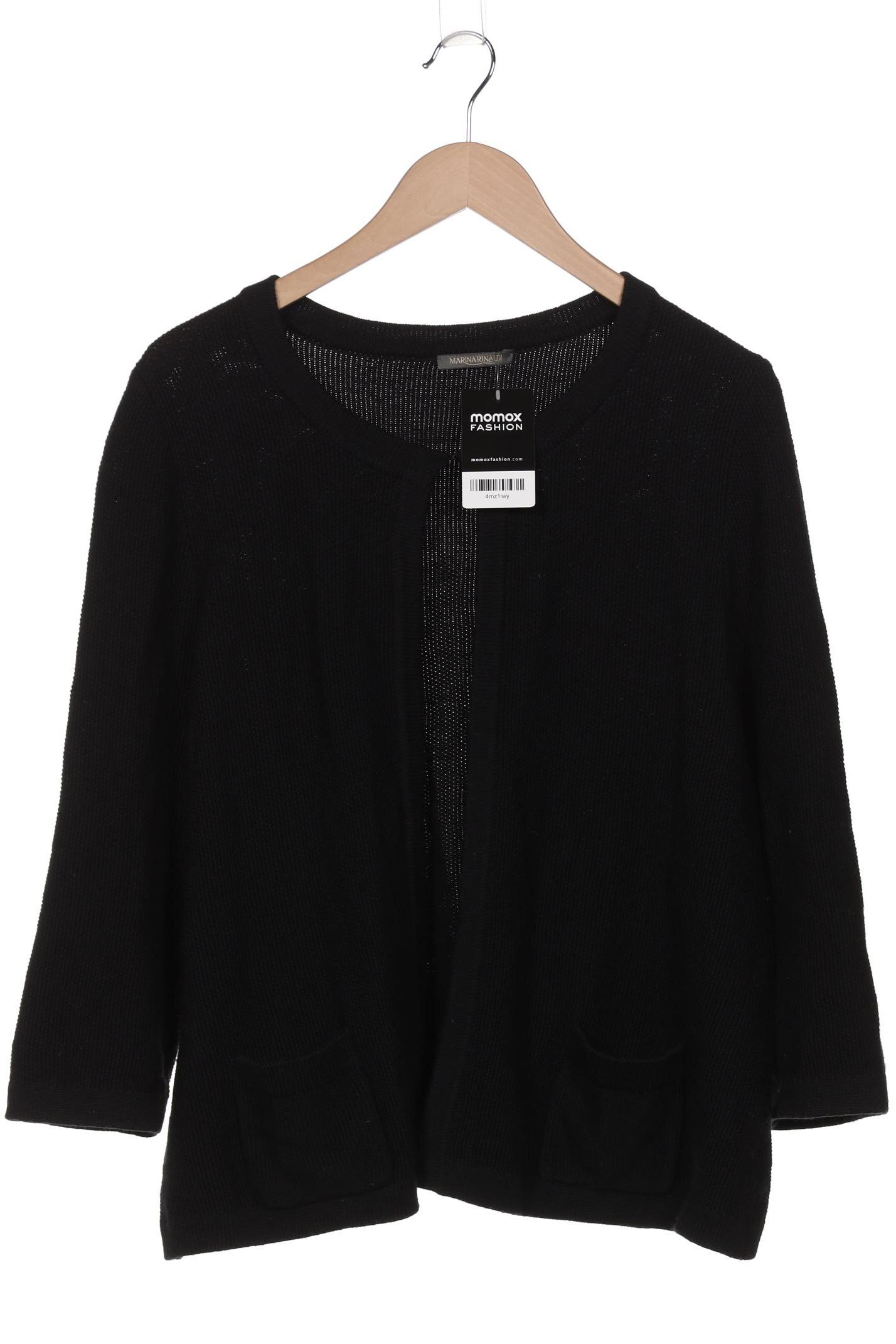 

Marina Rinaldi Damen Strickjacke, schwarz, Gr. 42