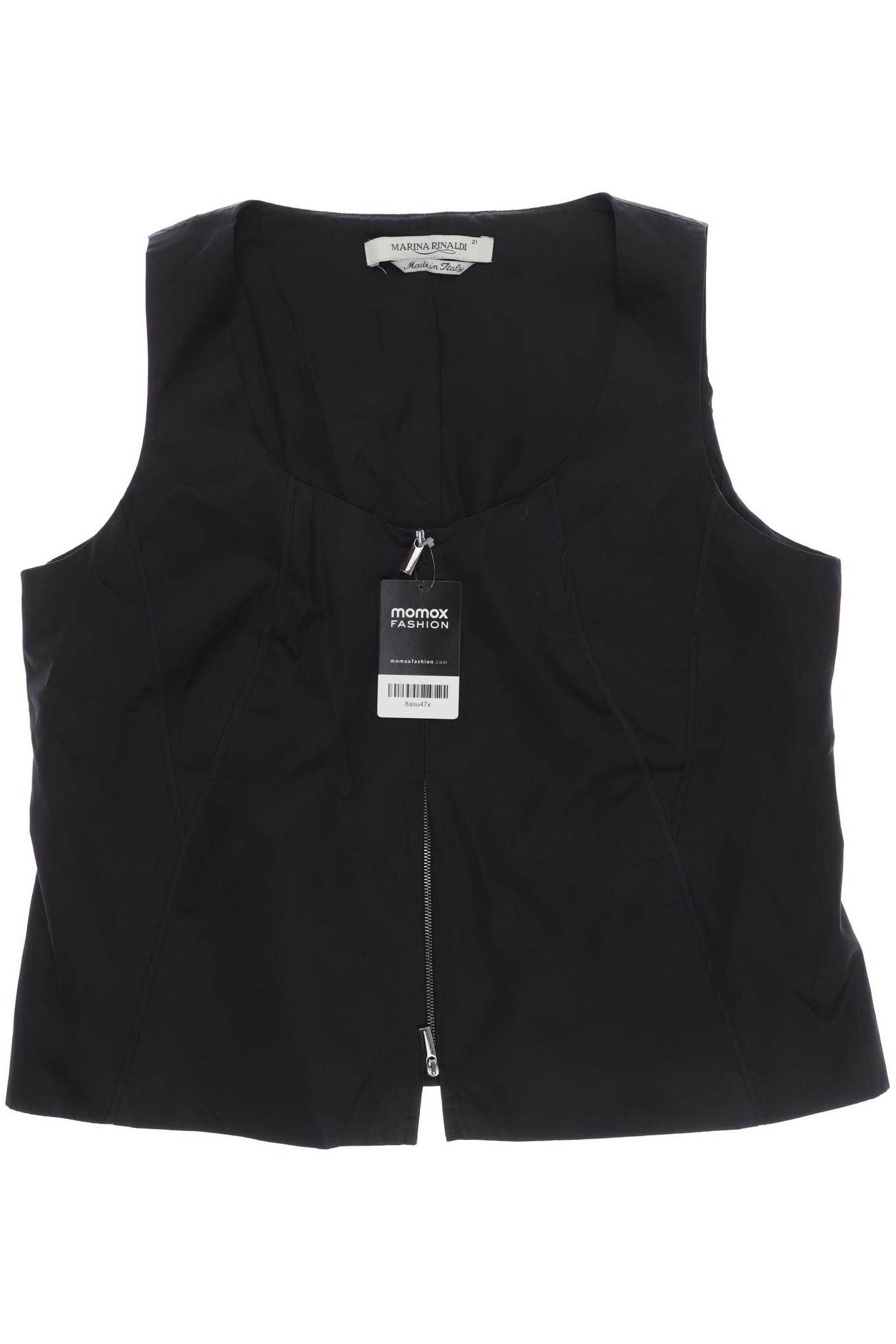 

Marina Rinaldi Damen Weste, schwarz, Gr. 38