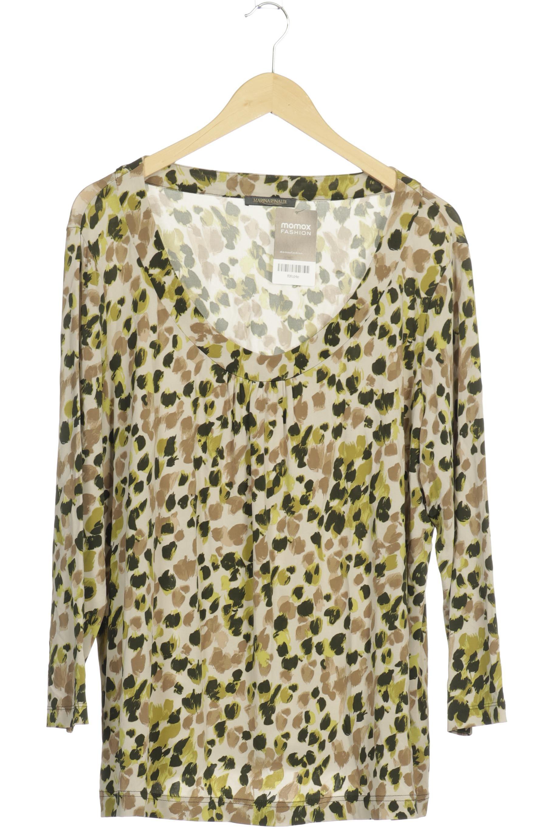 

Marina Rinaldi Damen Langarmshirt, grün, Gr.