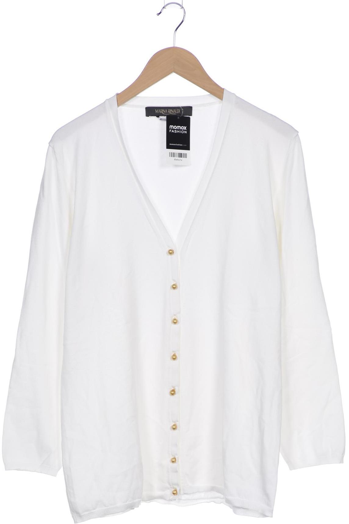 

Marina Rinaldi Damen Strickjacke, weiß, Gr. 44