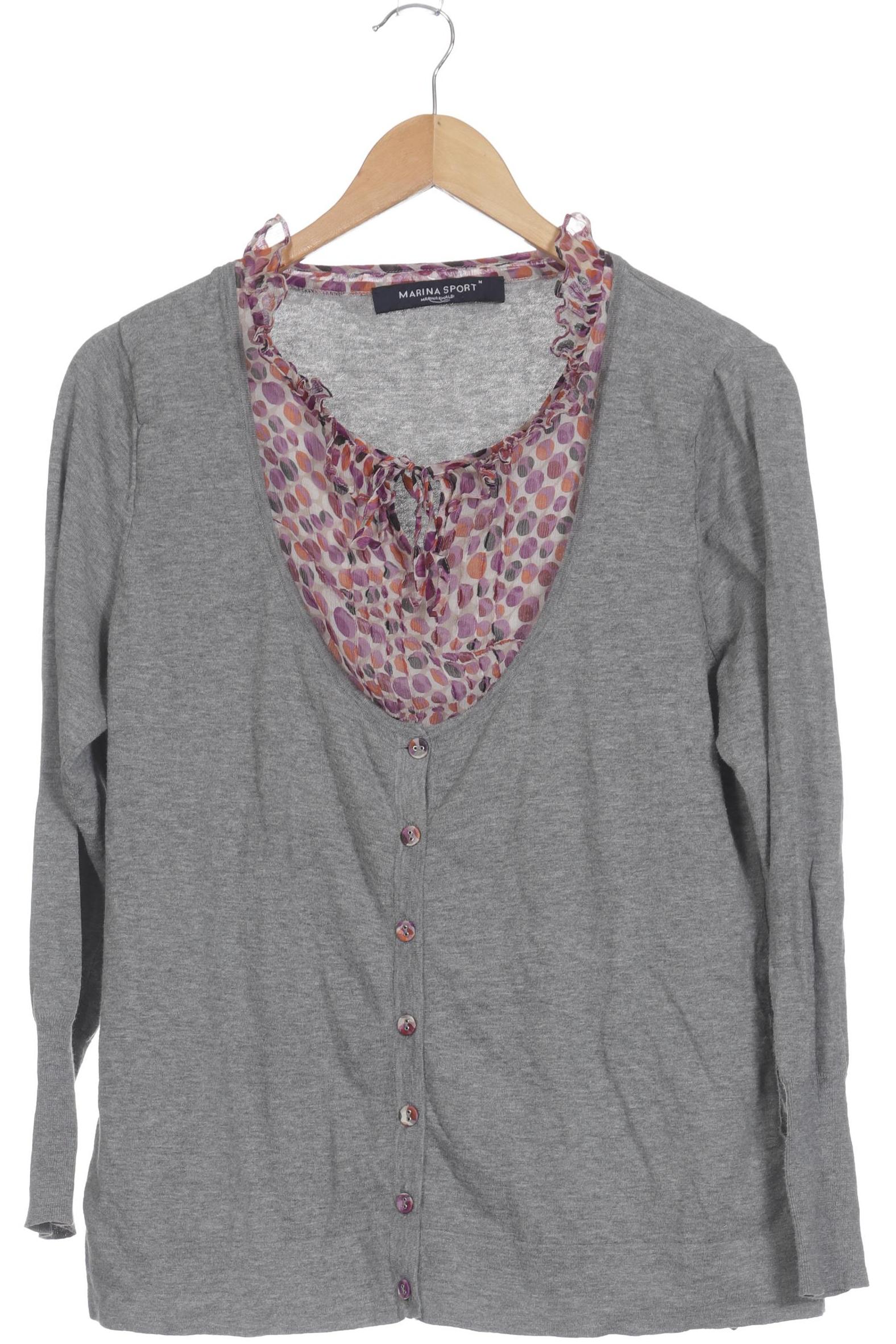 

Marina Rinaldi Damen Strickjacke, grau, Gr.