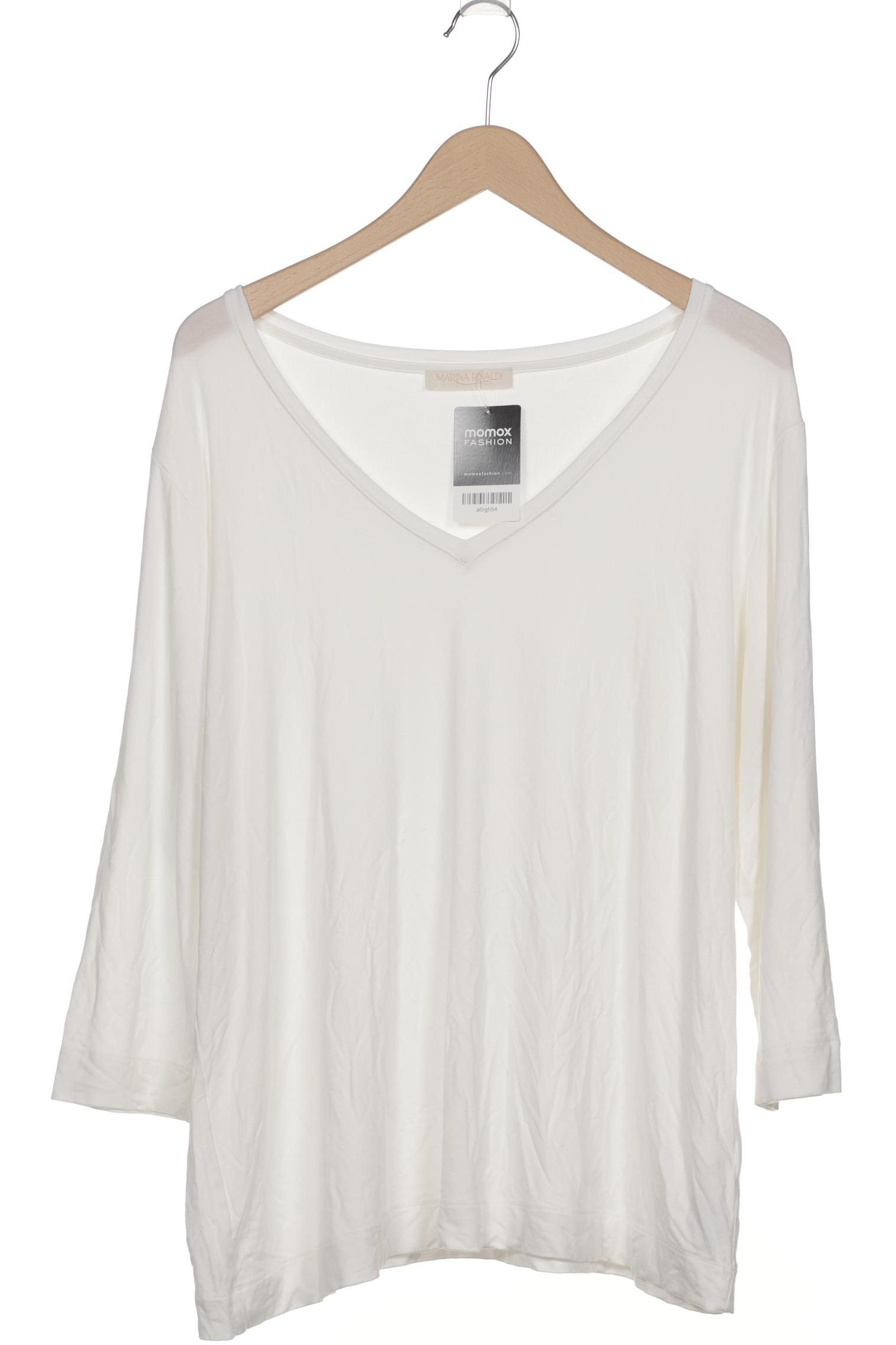 

Marina Rinaldi Damen Langarmshirt, weiß, Gr. 44