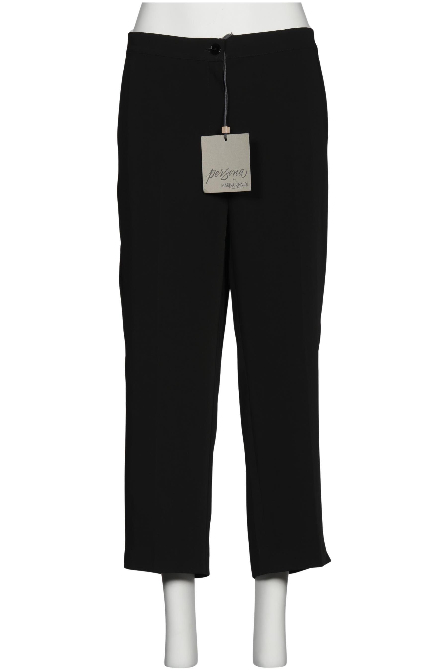 

Marina Rinaldi Damen Stoffhose, schwarz, Gr. 0