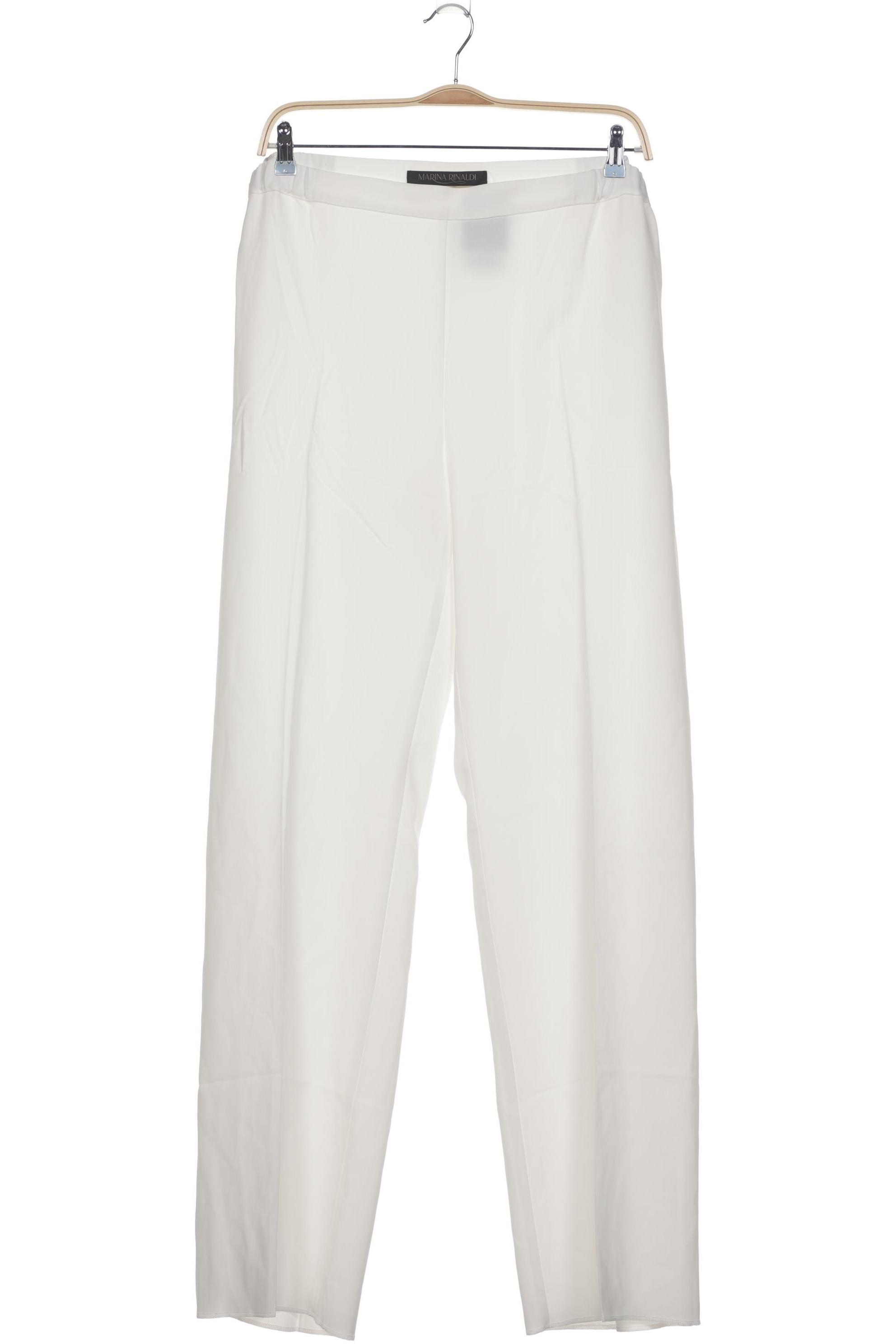 

Marina Rinaldi Damen Stoffhose, weiß, Gr. 52