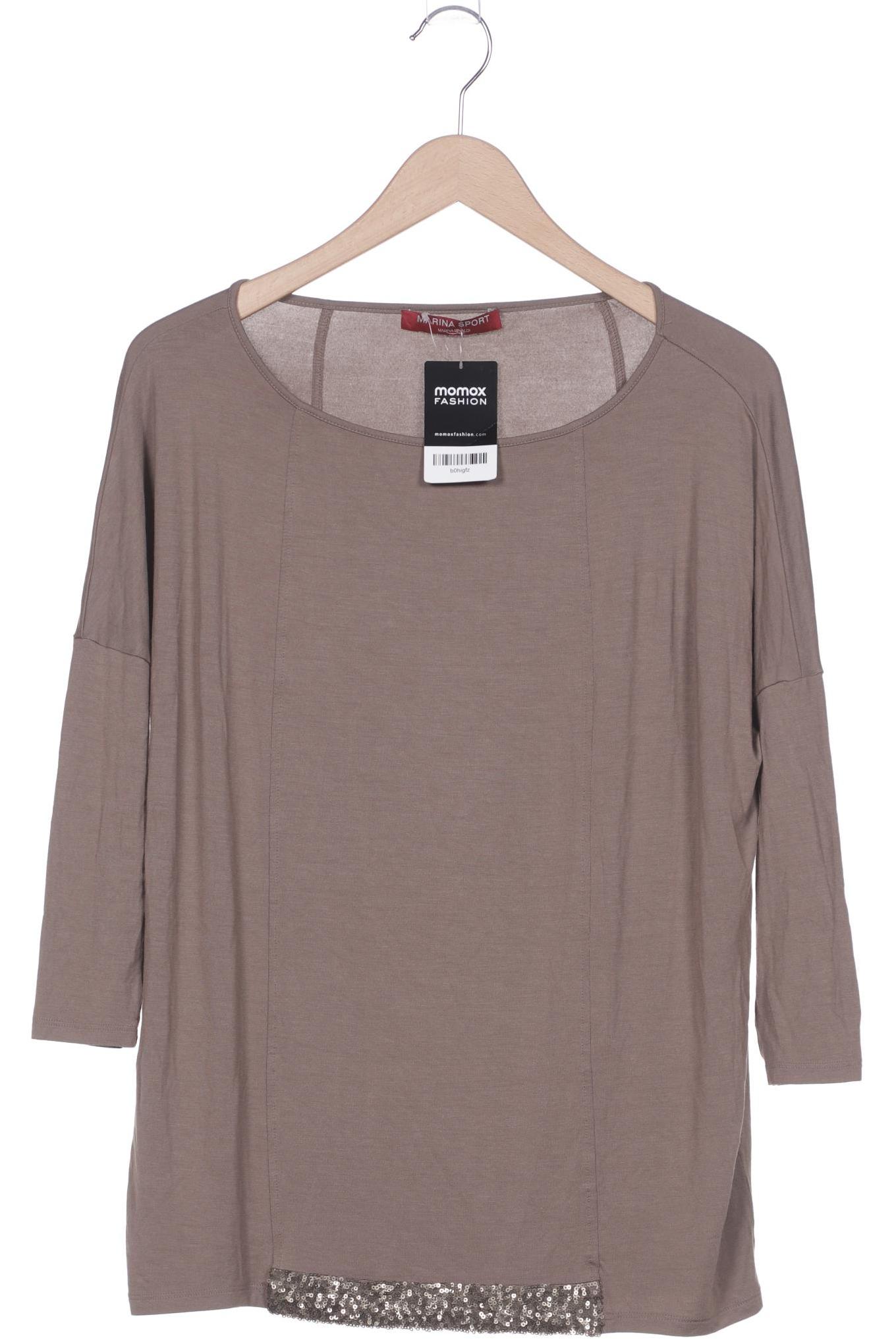 

Marina Rinaldi Damen Langarmshirt, braun, Gr. 36