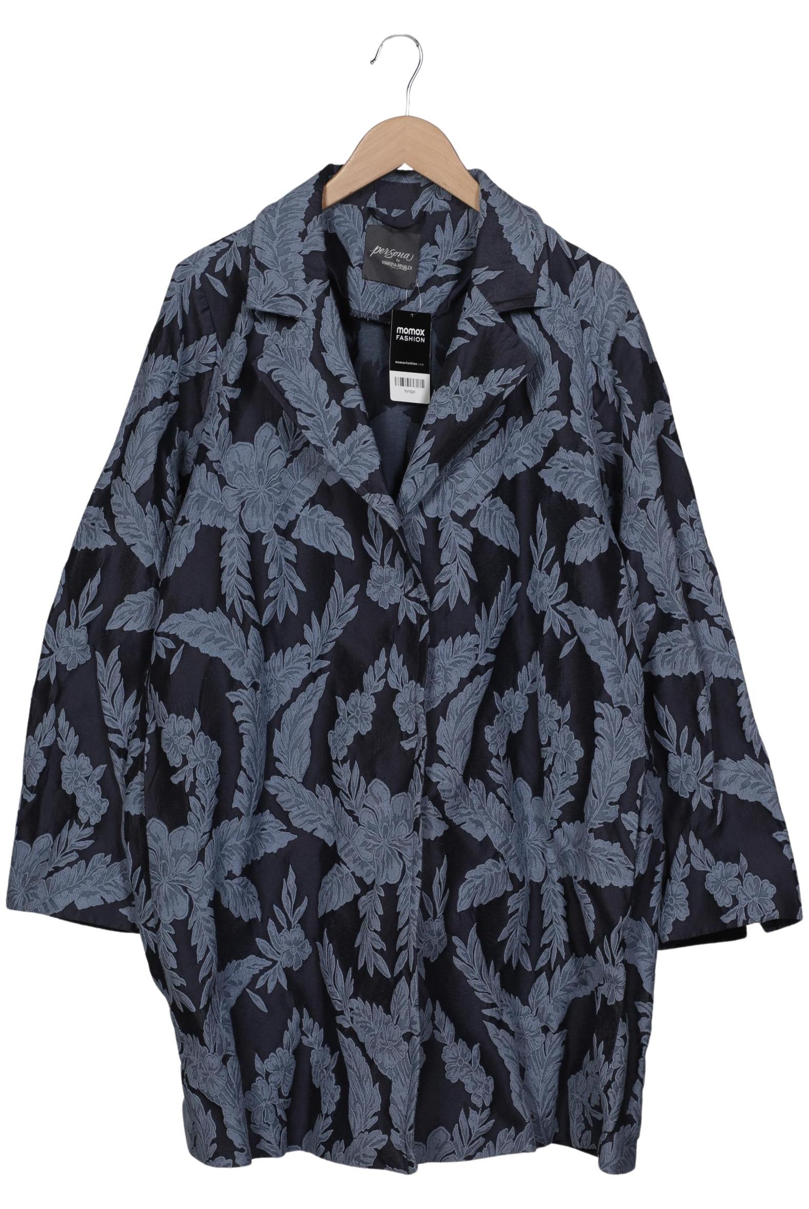 

Marina Rinaldi Damen Mantel, marineblau, Gr. 48