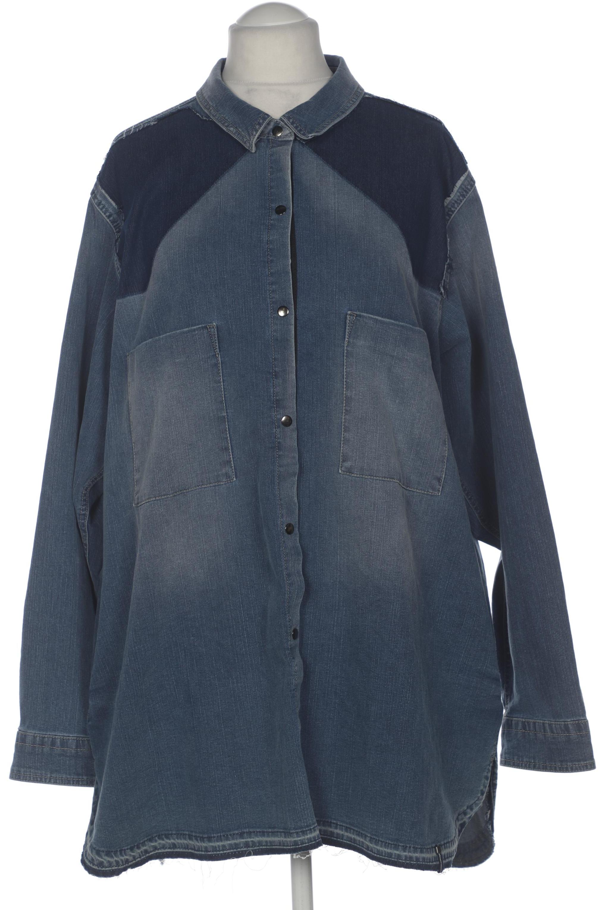 

Marina Rinaldi Damen Bluse, blau, Gr. 52