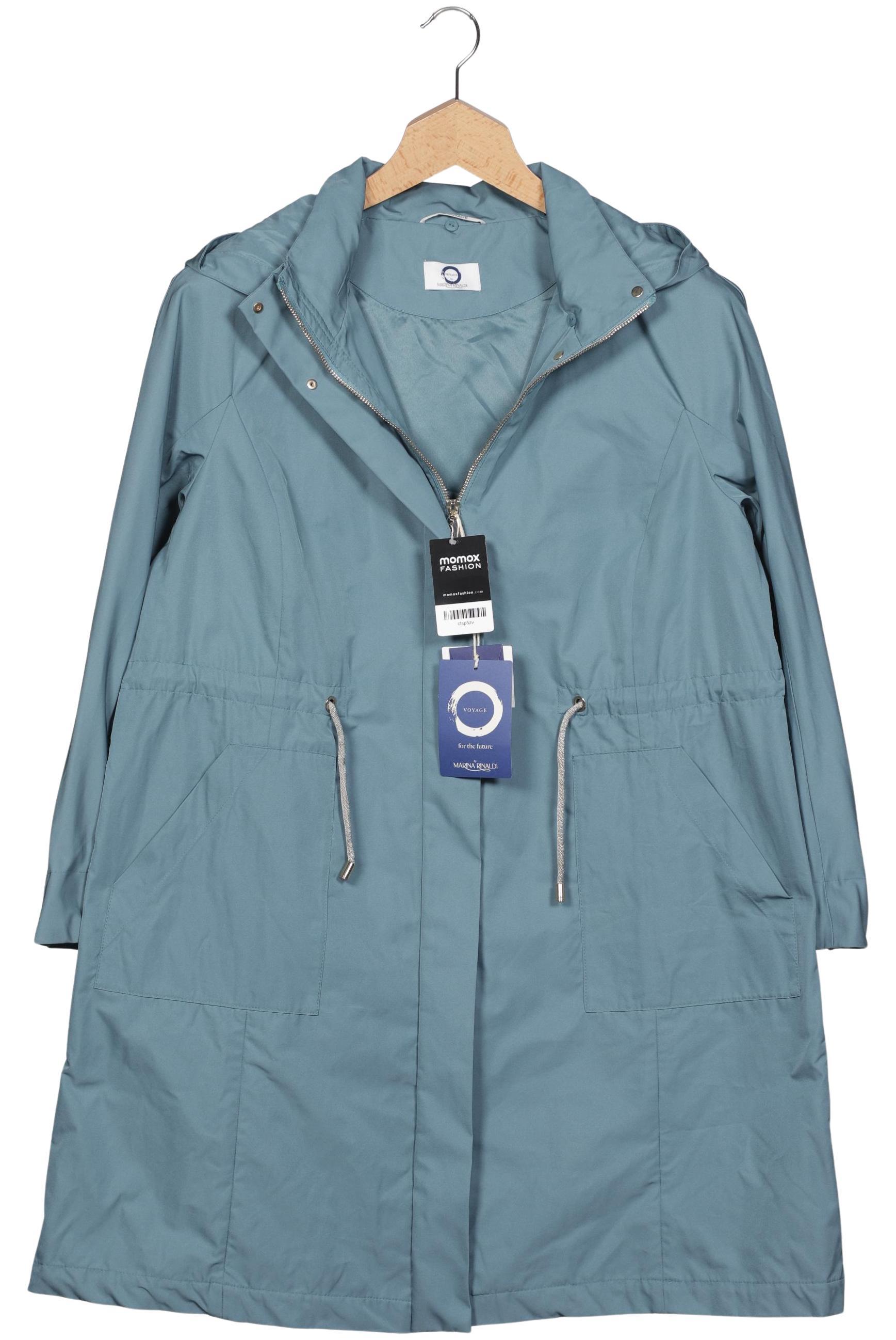 

Marina Rinaldi Damen Mantel, hellblau, Gr. 46