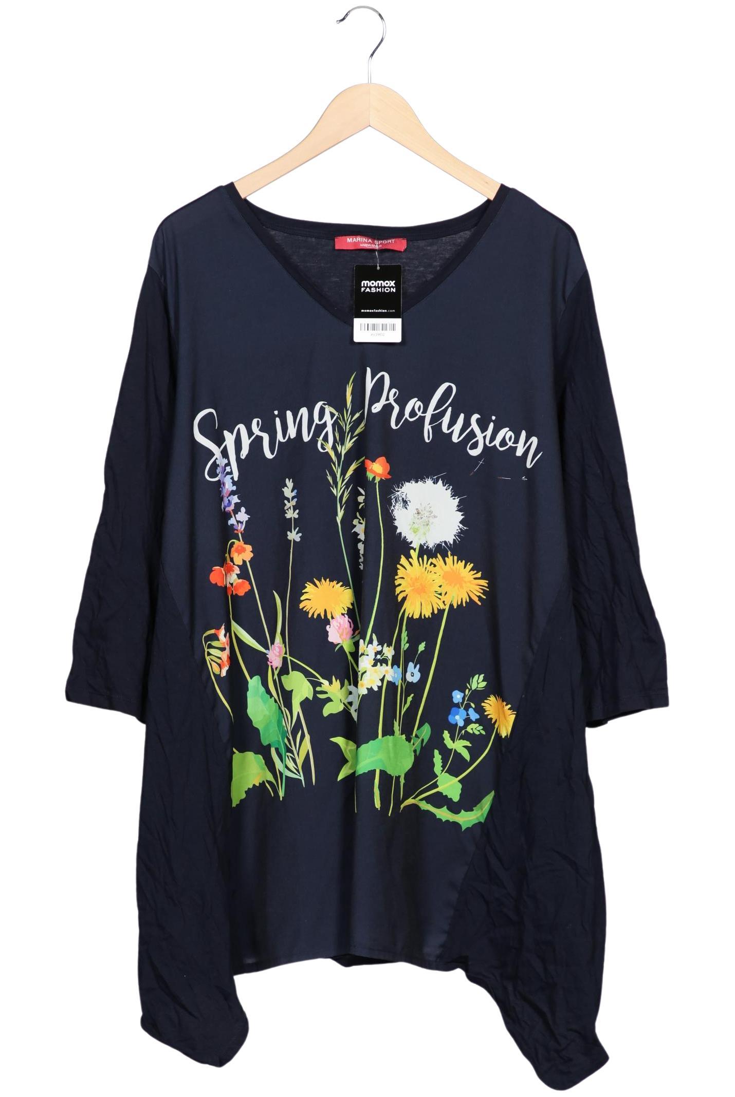 

Marina Rinaldi Damen Langarmshirt, marineblau, Gr. 44