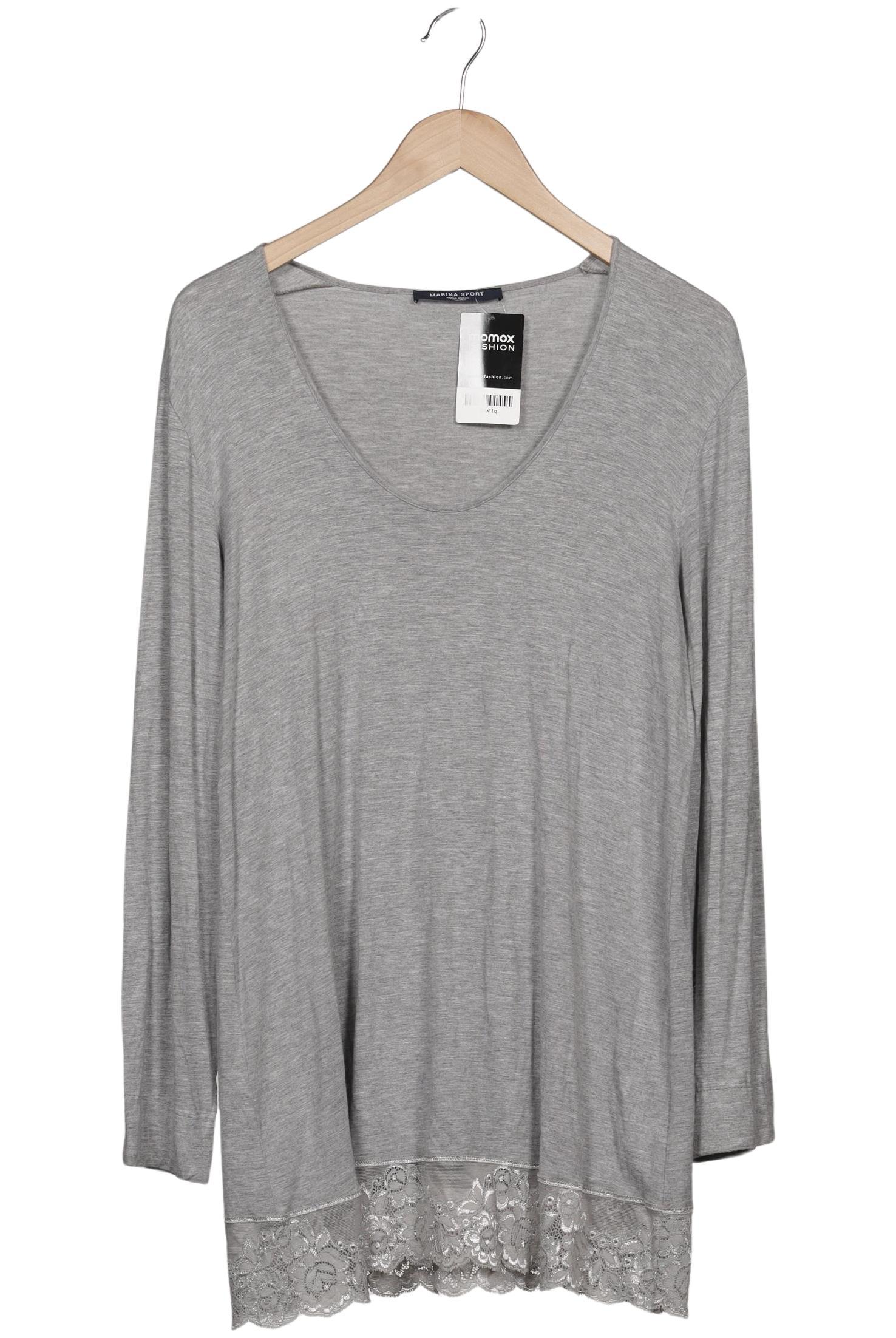 

Marina Rinaldi Damen Langarmshirt, grau, Gr. 42
