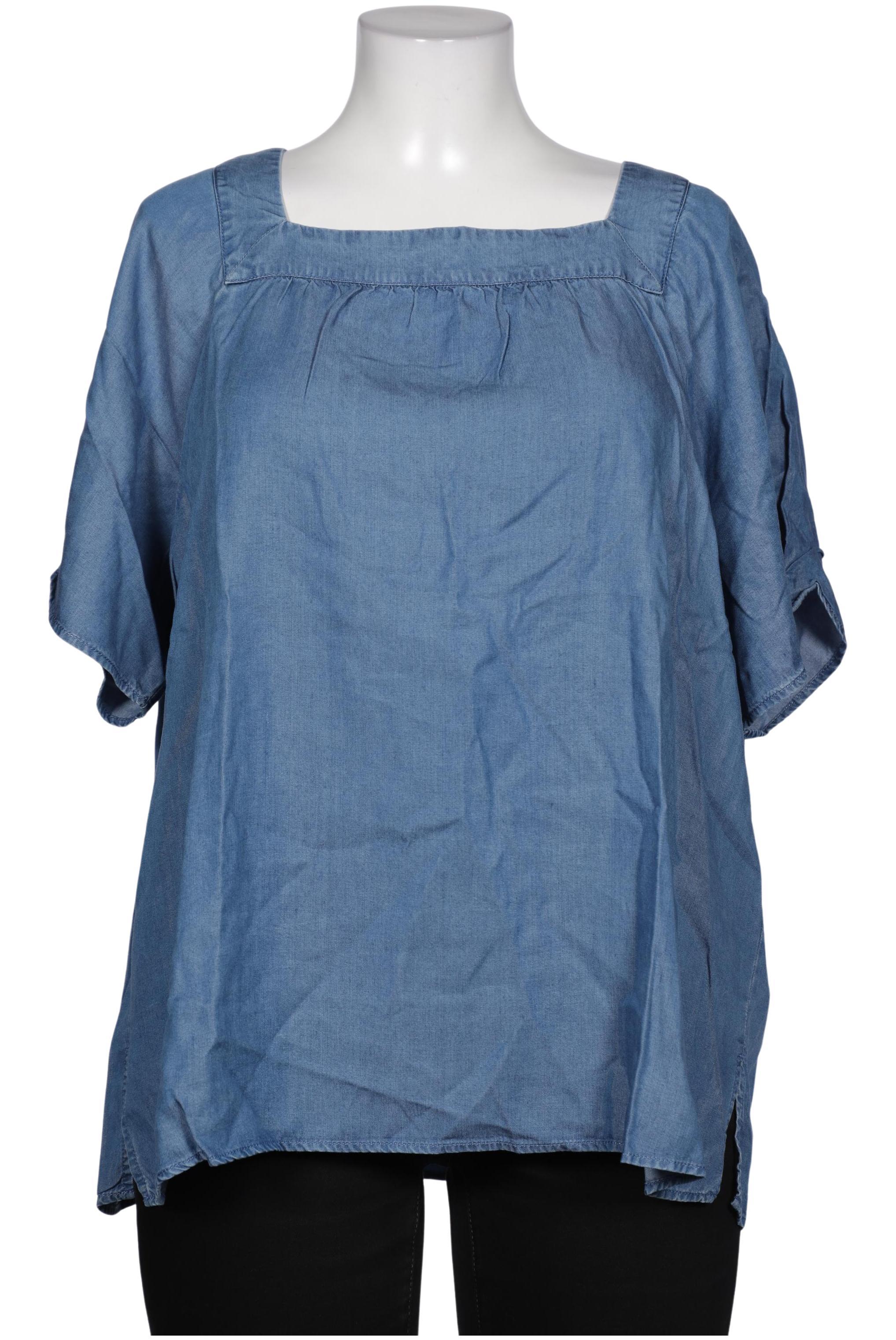 

Marina Rinaldi Damen Bluse, blau, Gr. 48