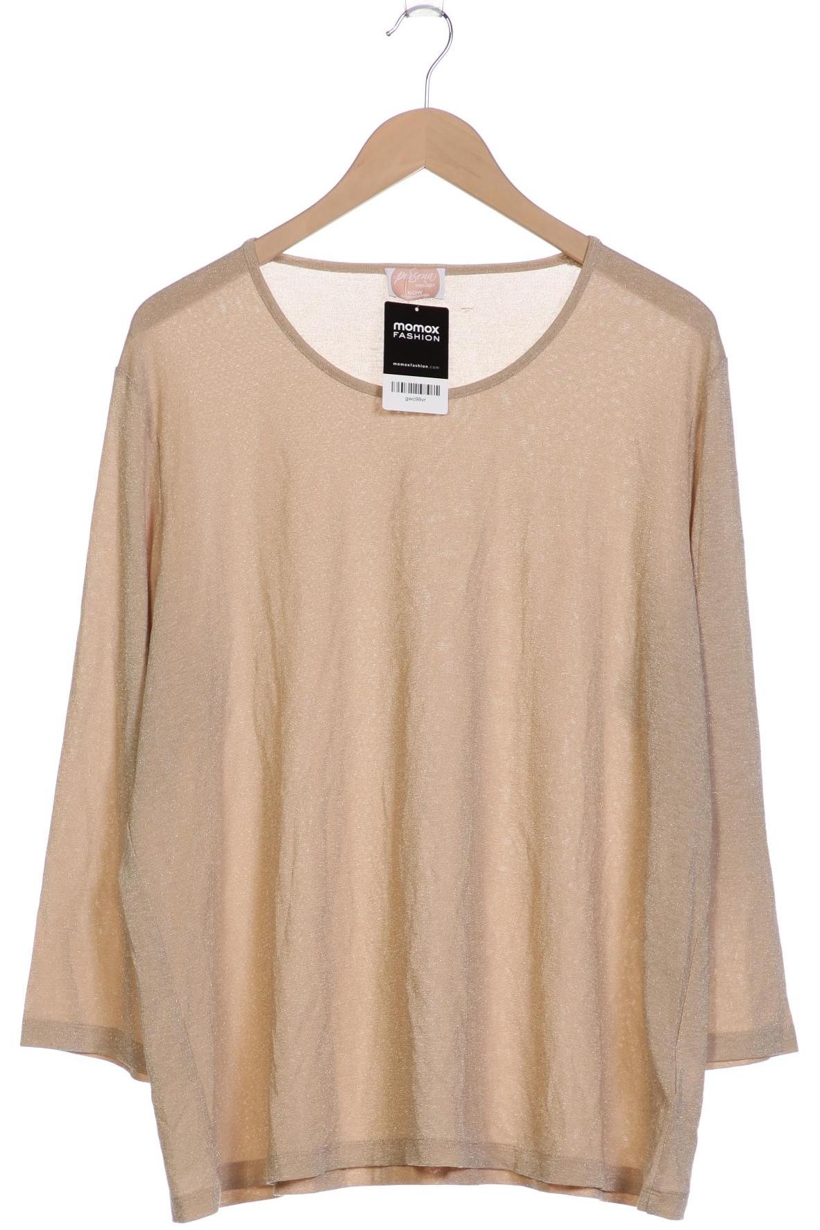 

Marina Rinaldi Damen Langarmshirt, beige, Gr. 44