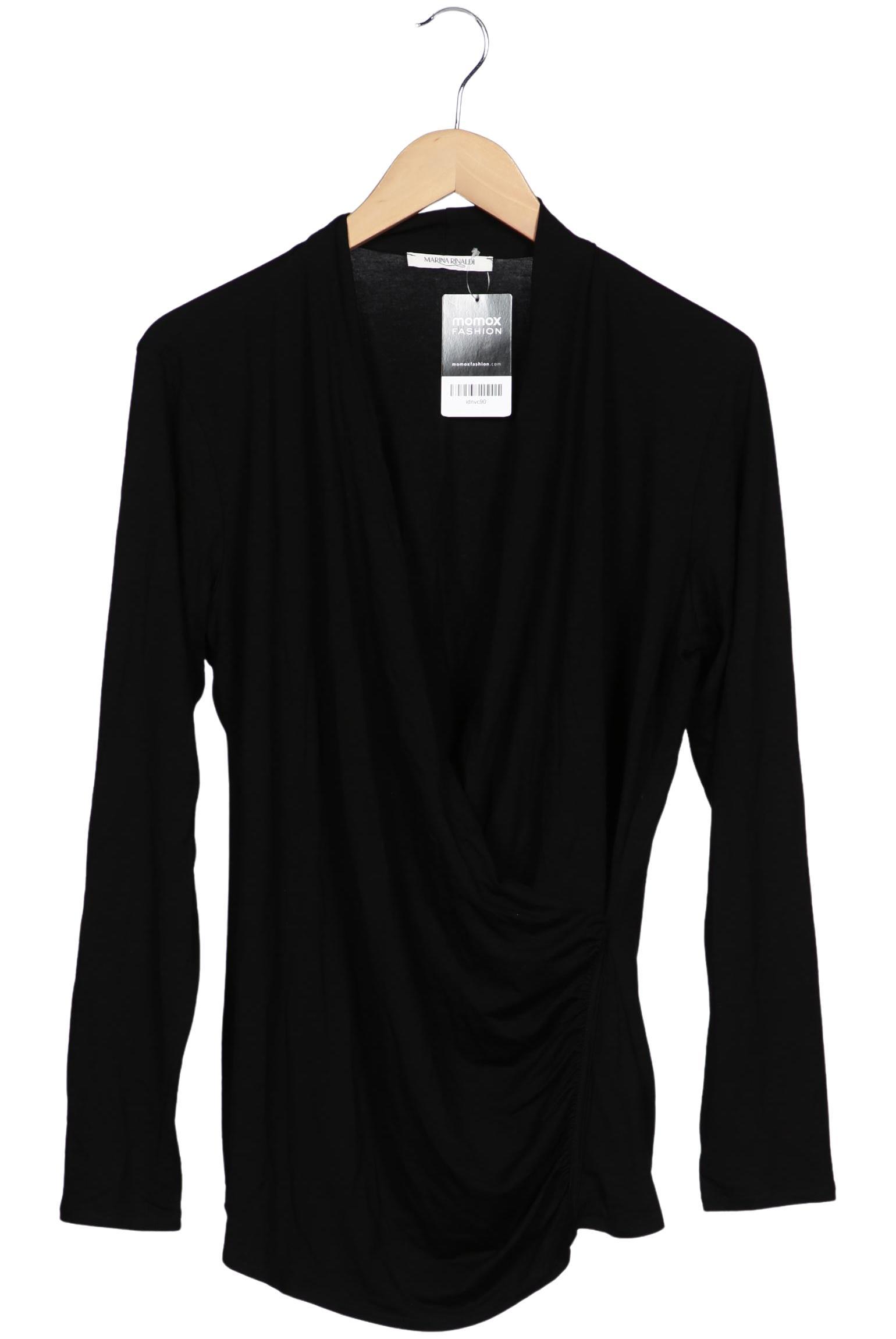 

Marina Rinaldi Damen Langarmshirt, schwarz, Gr. 38