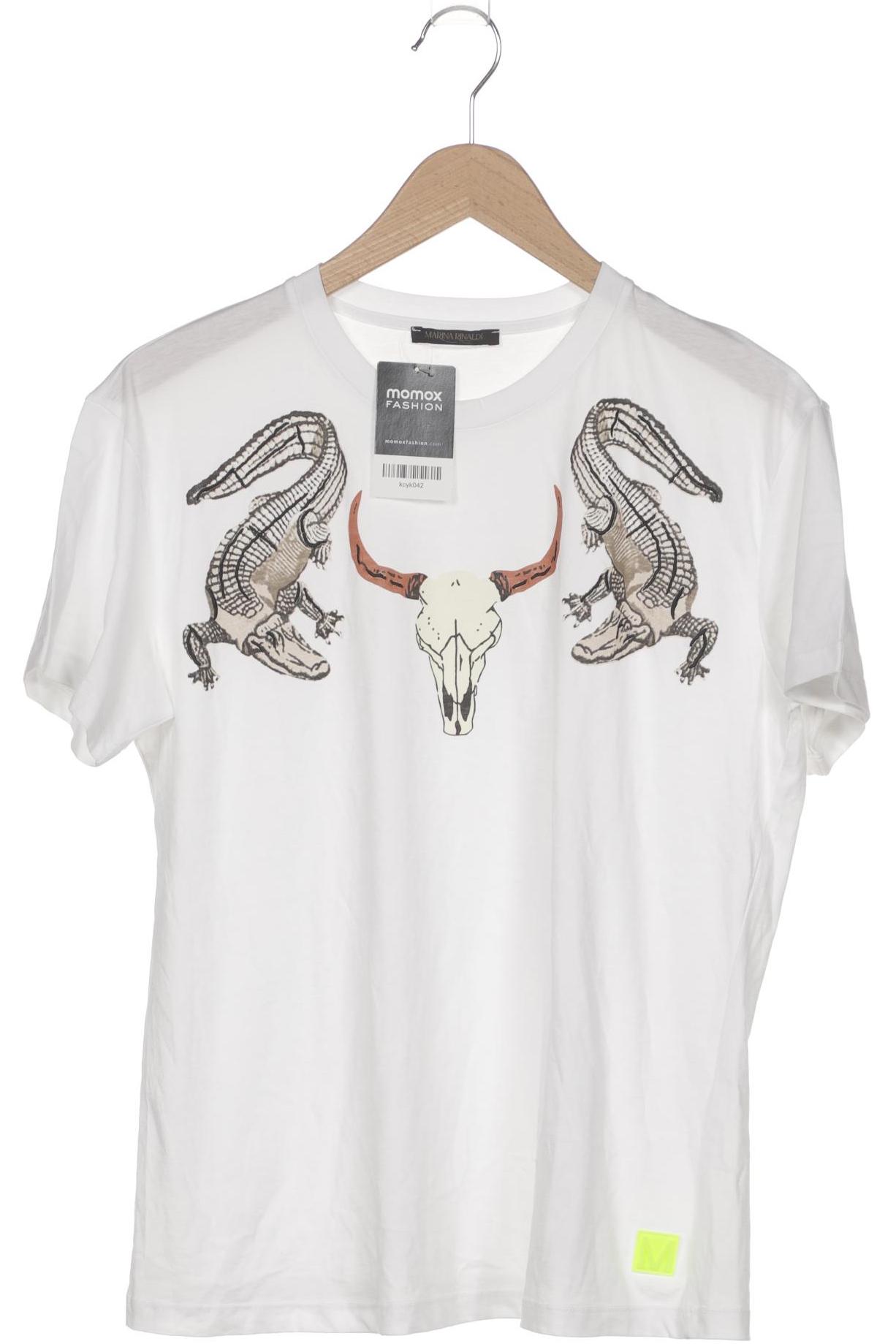 

Marina Rinaldi Damen T-Shirt, weiß, Gr. 44
