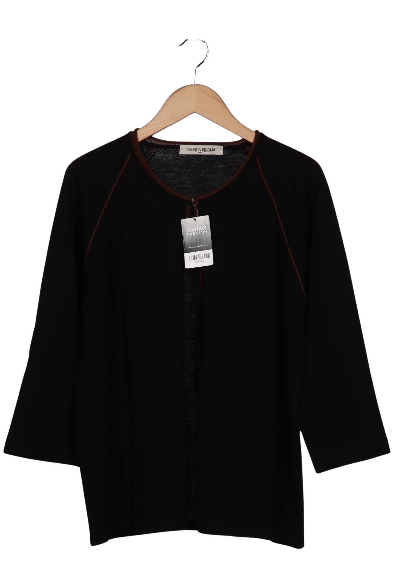 

Marina Rinaldi Damen Strickjacke, schwarz, Gr. 42