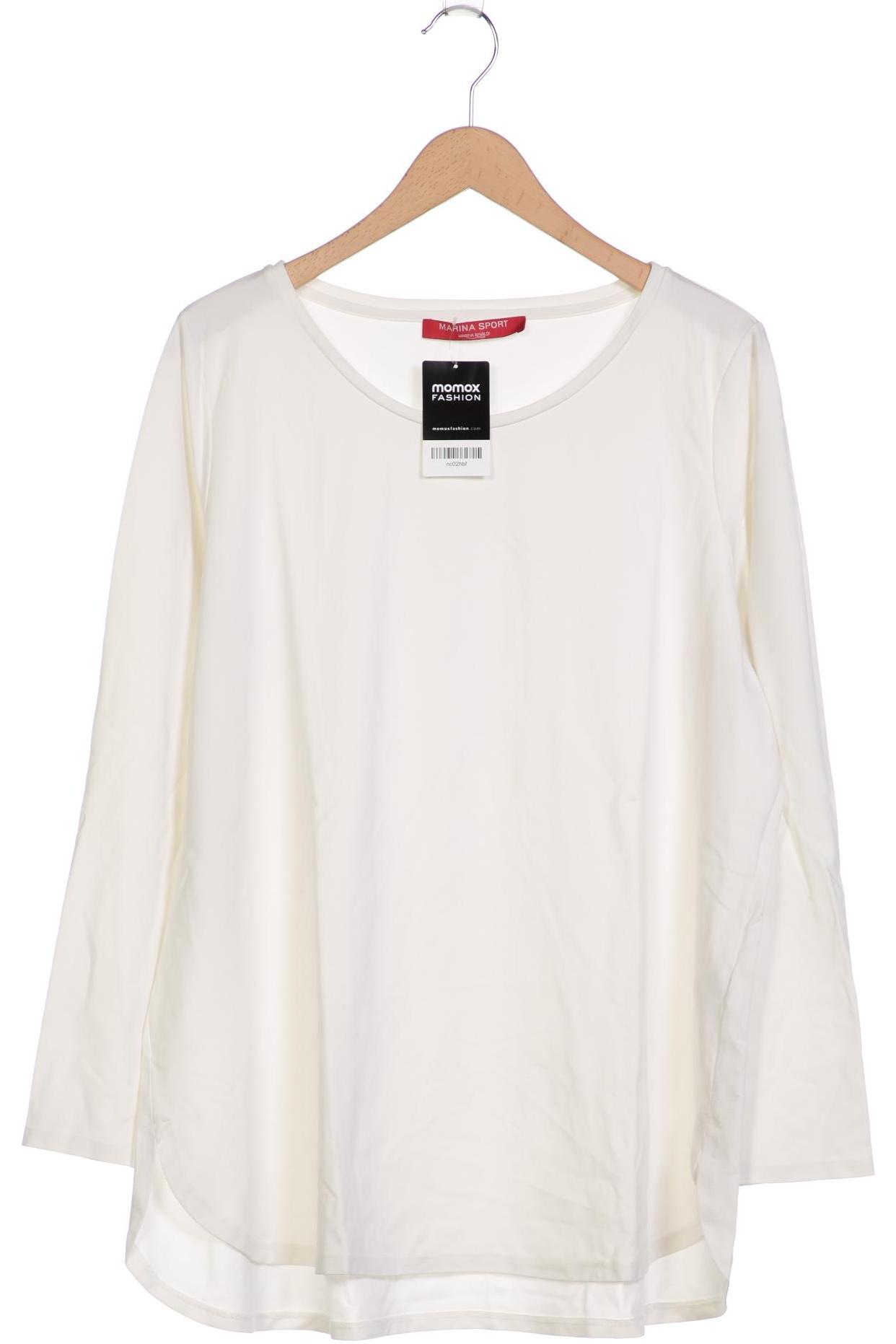 

Marina Rinaldi Damen Langarmshirt, weiß, Gr. 44