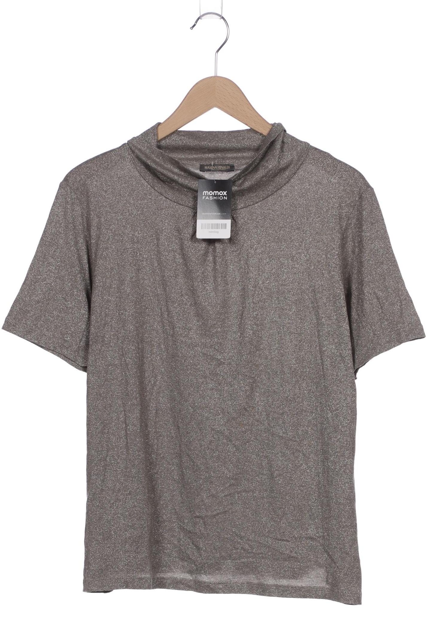 

Marina Rinaldi Damen T-Shirt, silber, Gr. 42