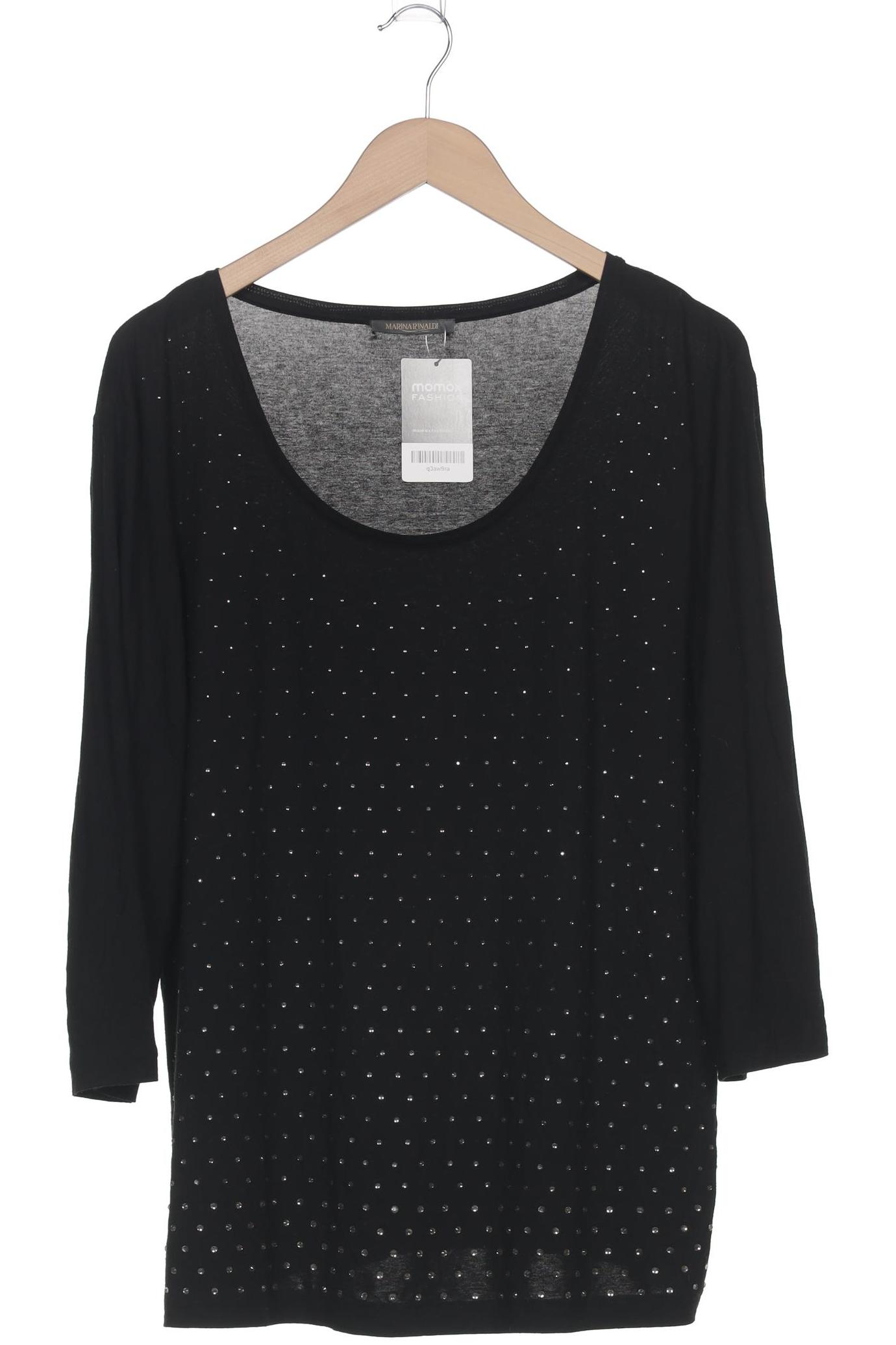 

Marina Rinaldi Damen Langarmshirt, schwarz, Gr. 38