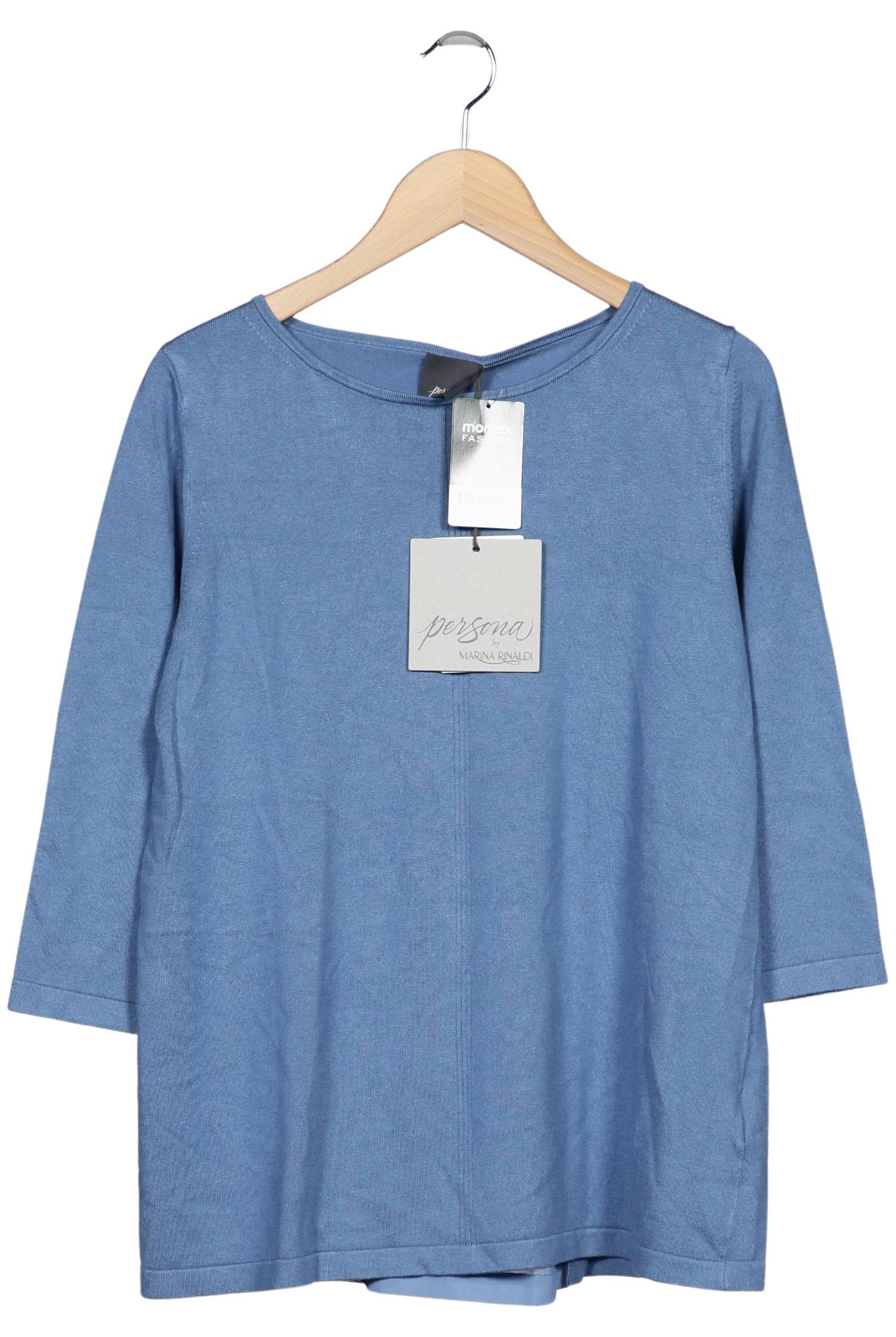 

Marina Rinaldi Damen Pullover, blau, Gr. 34