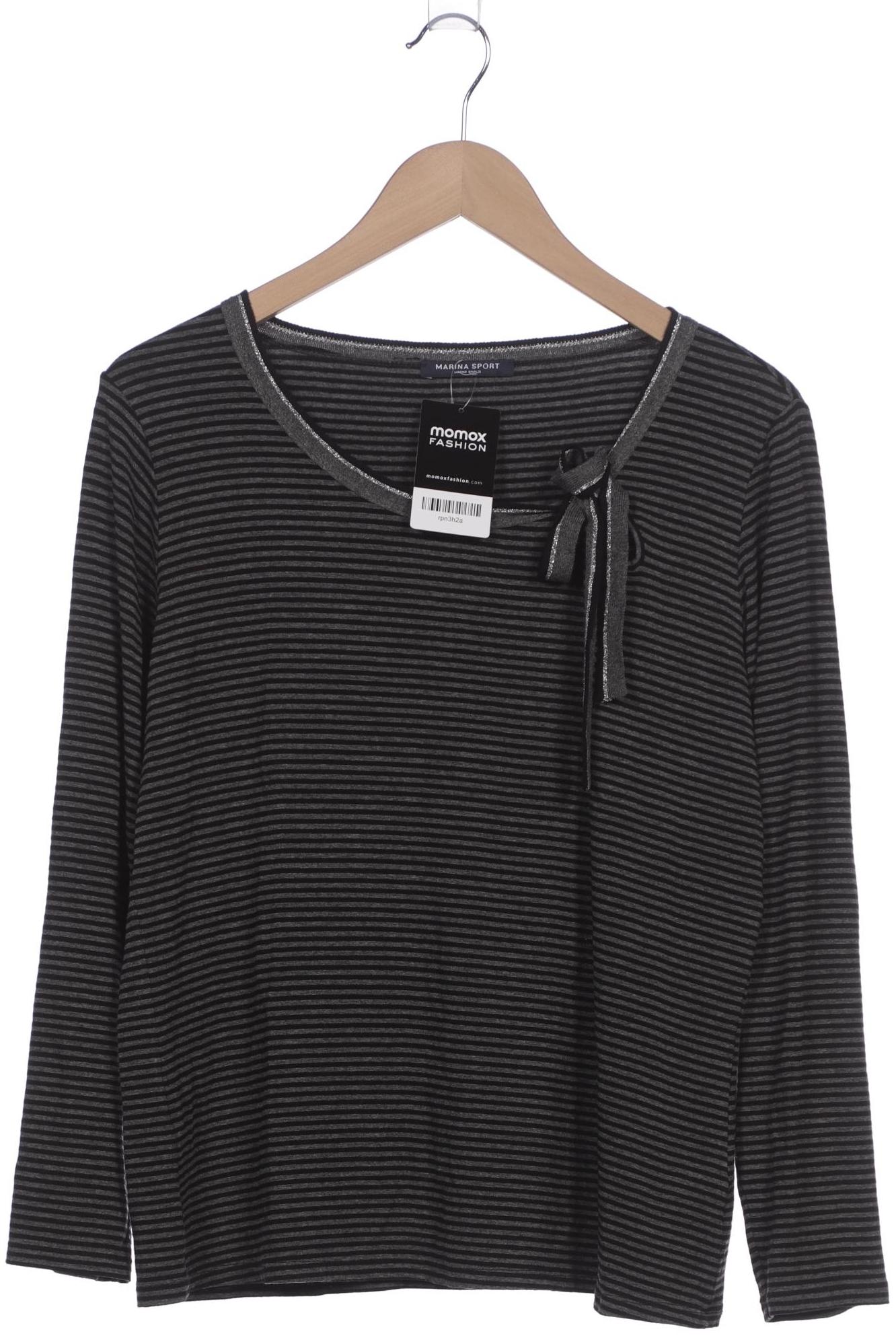 

Marina Rinaldi Damen Langarmshirt, grau, Gr. 38