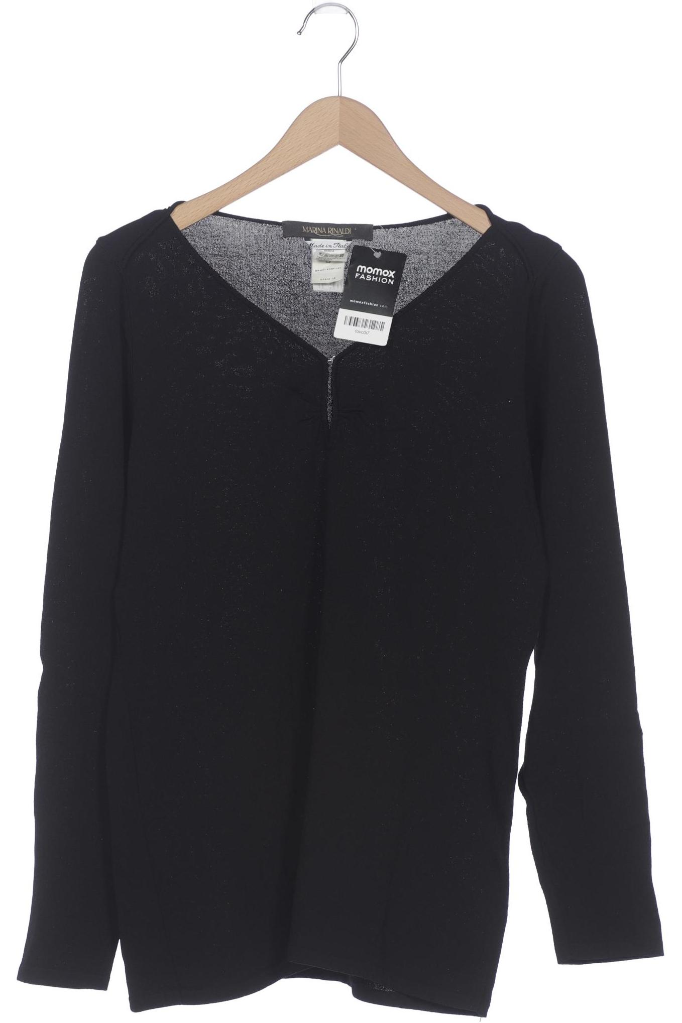 

Marina Rinaldi Damen Langarmshirt, schwarz, Gr. 42