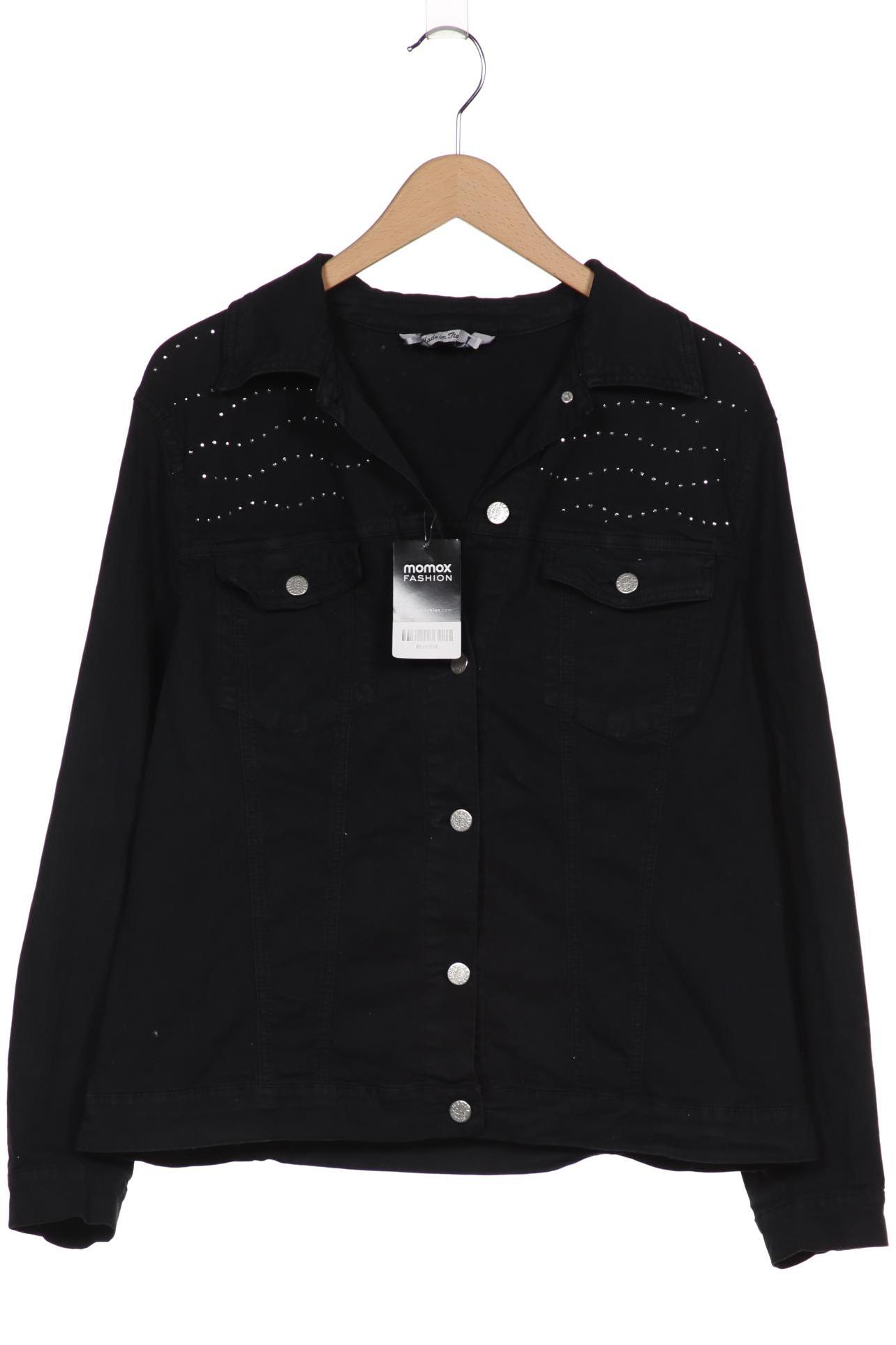 

Marina Rinaldi Damen Jacke, schwarz, Gr. 36