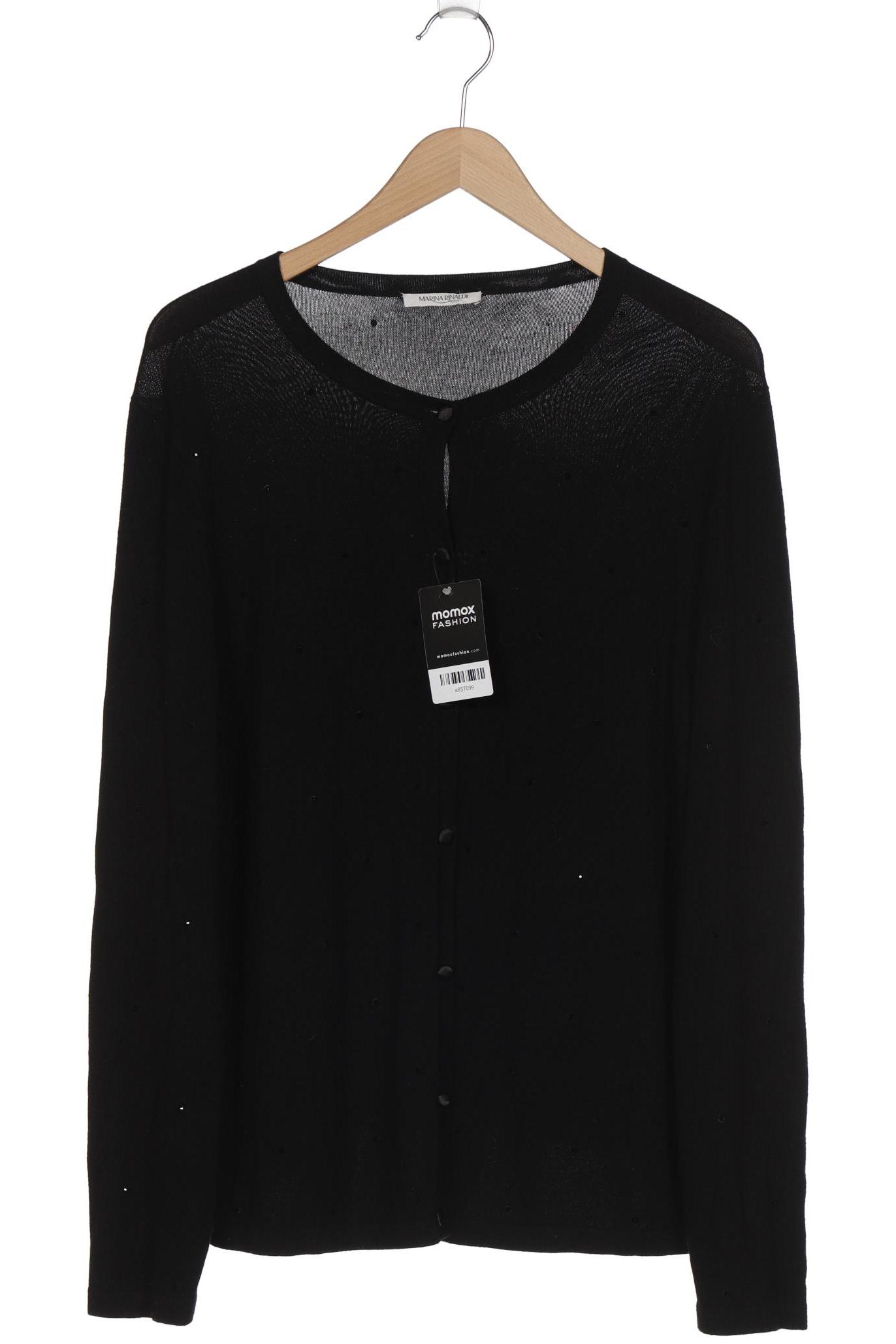 

Marina Rinaldi Damen Strickjacke, schwarz, Gr. 38
