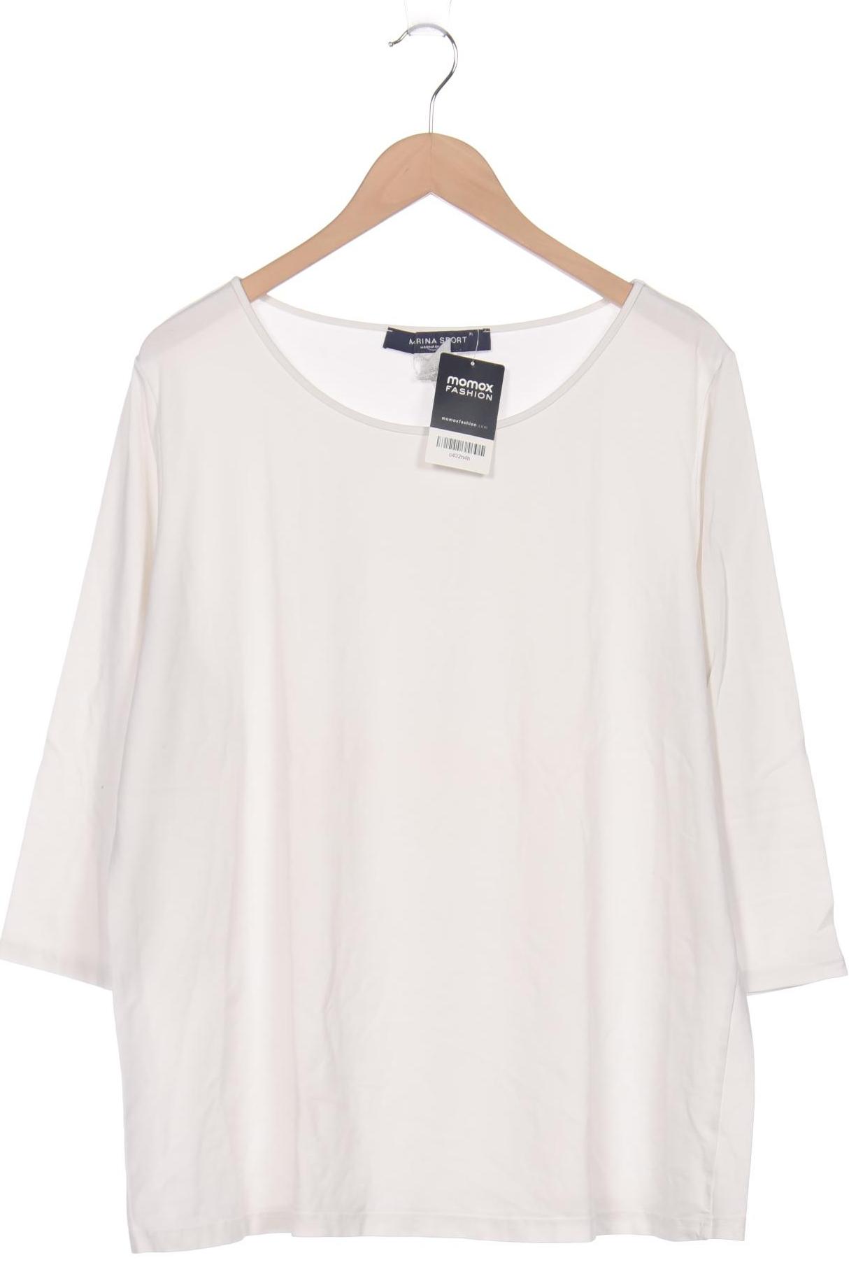 

Marina Rinaldi Damen Langarmshirt, weiß, Gr. 44