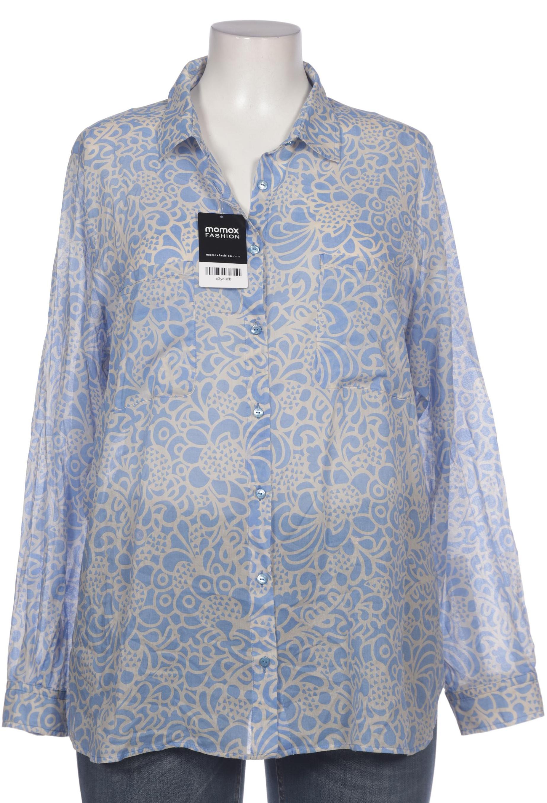 

Marina Rinaldi Damen Bluse, blau, Gr. 46