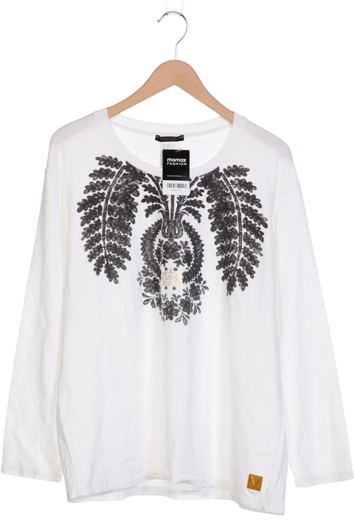 

Marina Rinaldi Damen Langarmshirt, weiß, Gr. 44