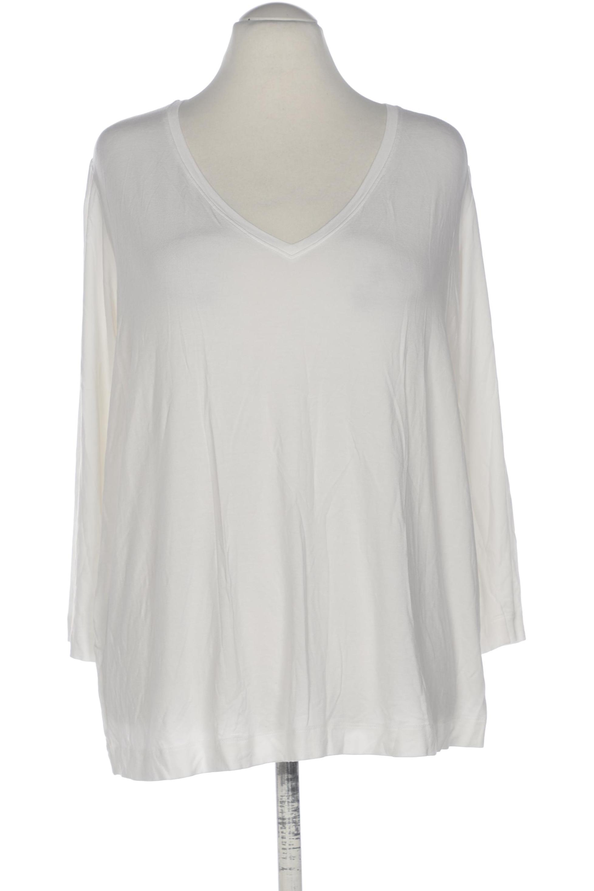 

Marina Rinaldi Damen Langarmshirt, weiß, Gr. 52