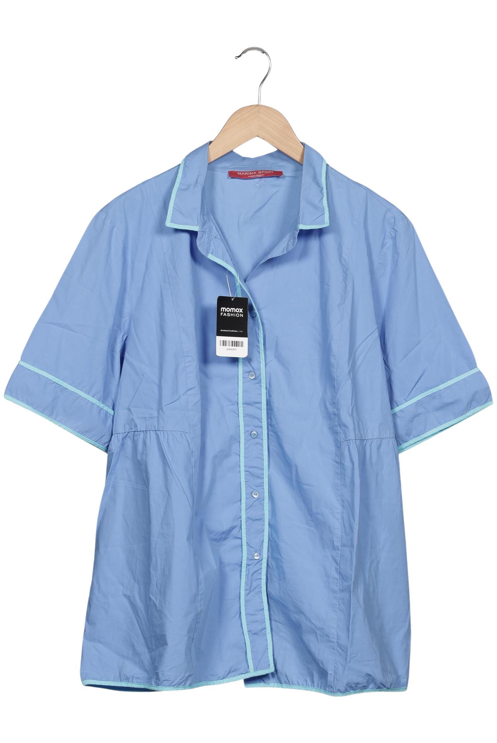 

Marina Rinaldi Damen Bluse, blau, Gr. 46