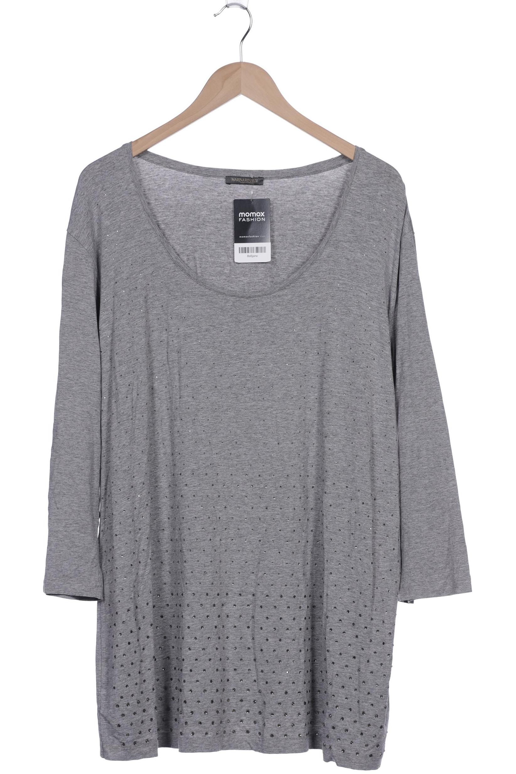 

Marina Rinaldi Damen Langarmshirt, grau, Gr. 46