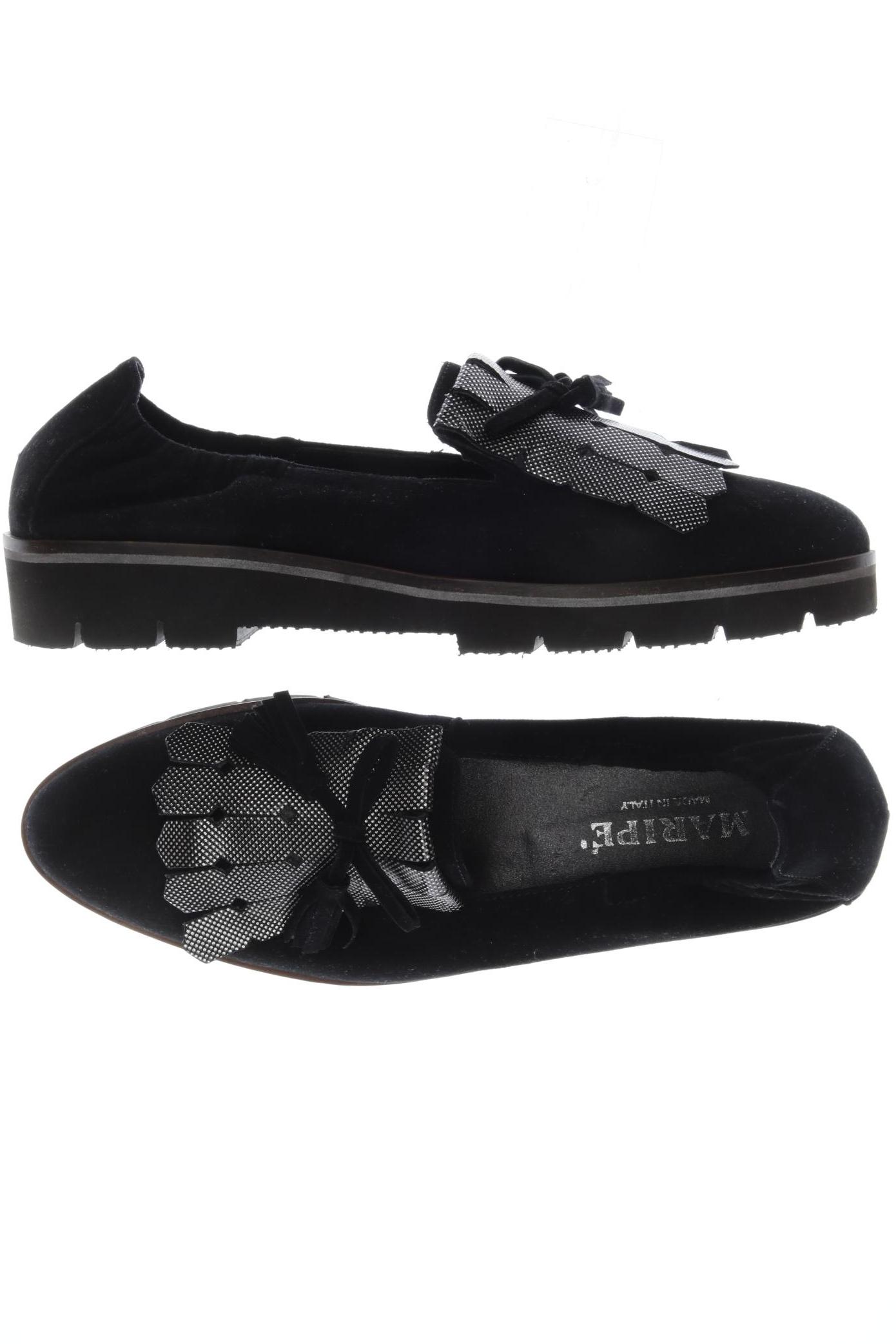 

Maripe Damen Halbschuh, schwarz, Gr. 39.5