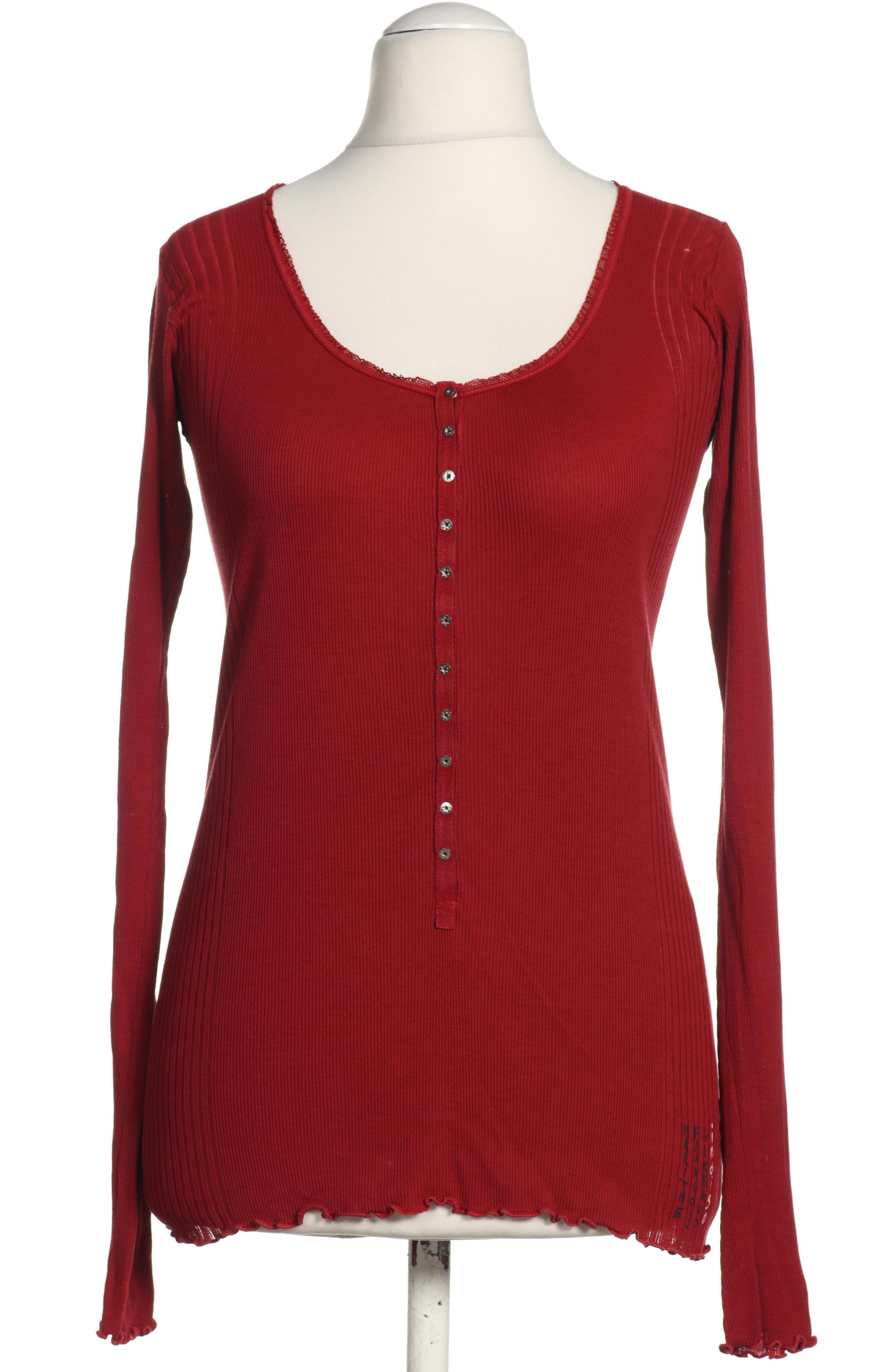 

Marithe et Francois Girbaud Damen Langarmshirt, rot, Gr.