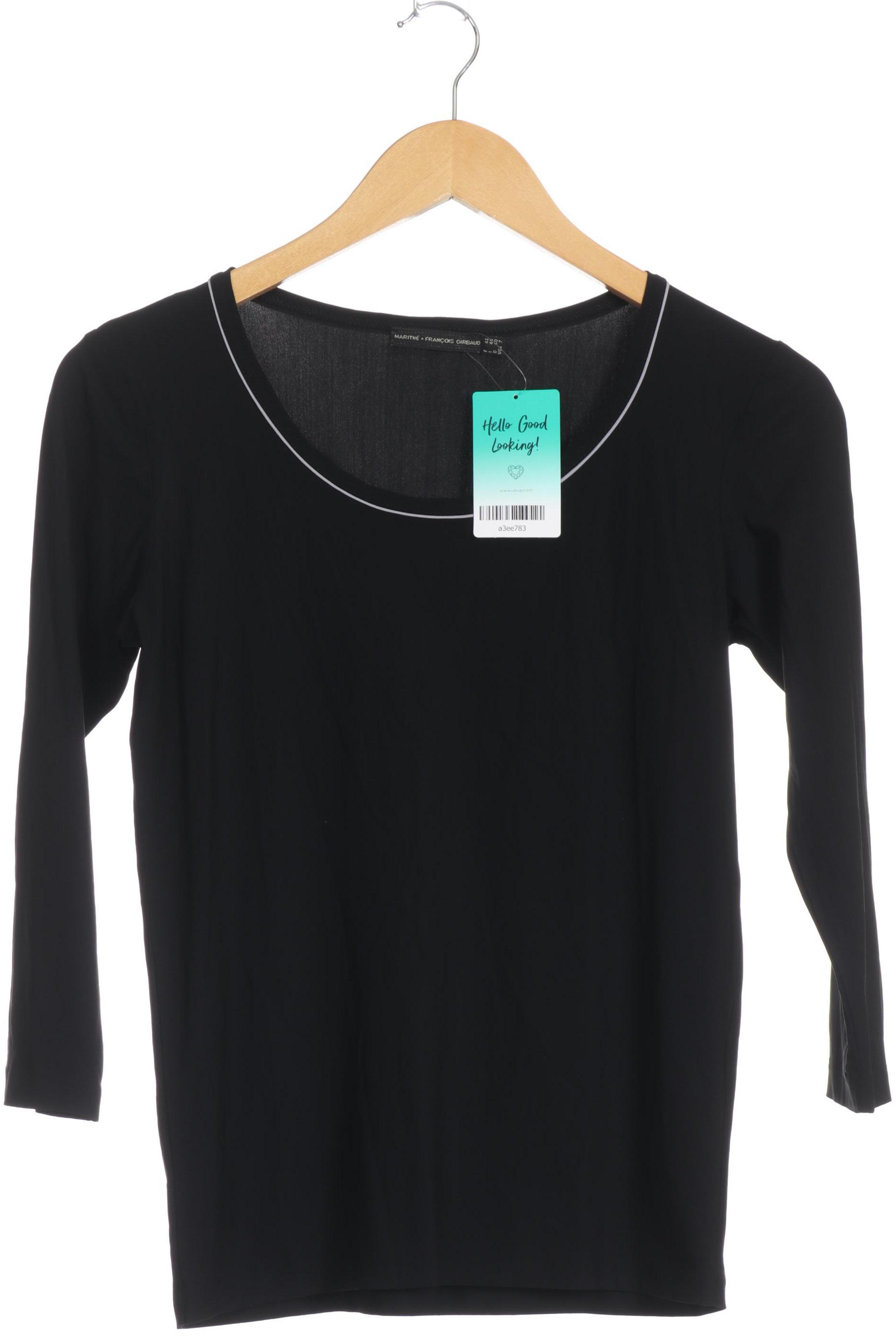 

Marithe et Francois Girbaud Damen Langarmshirt, schwarz, Gr. 40