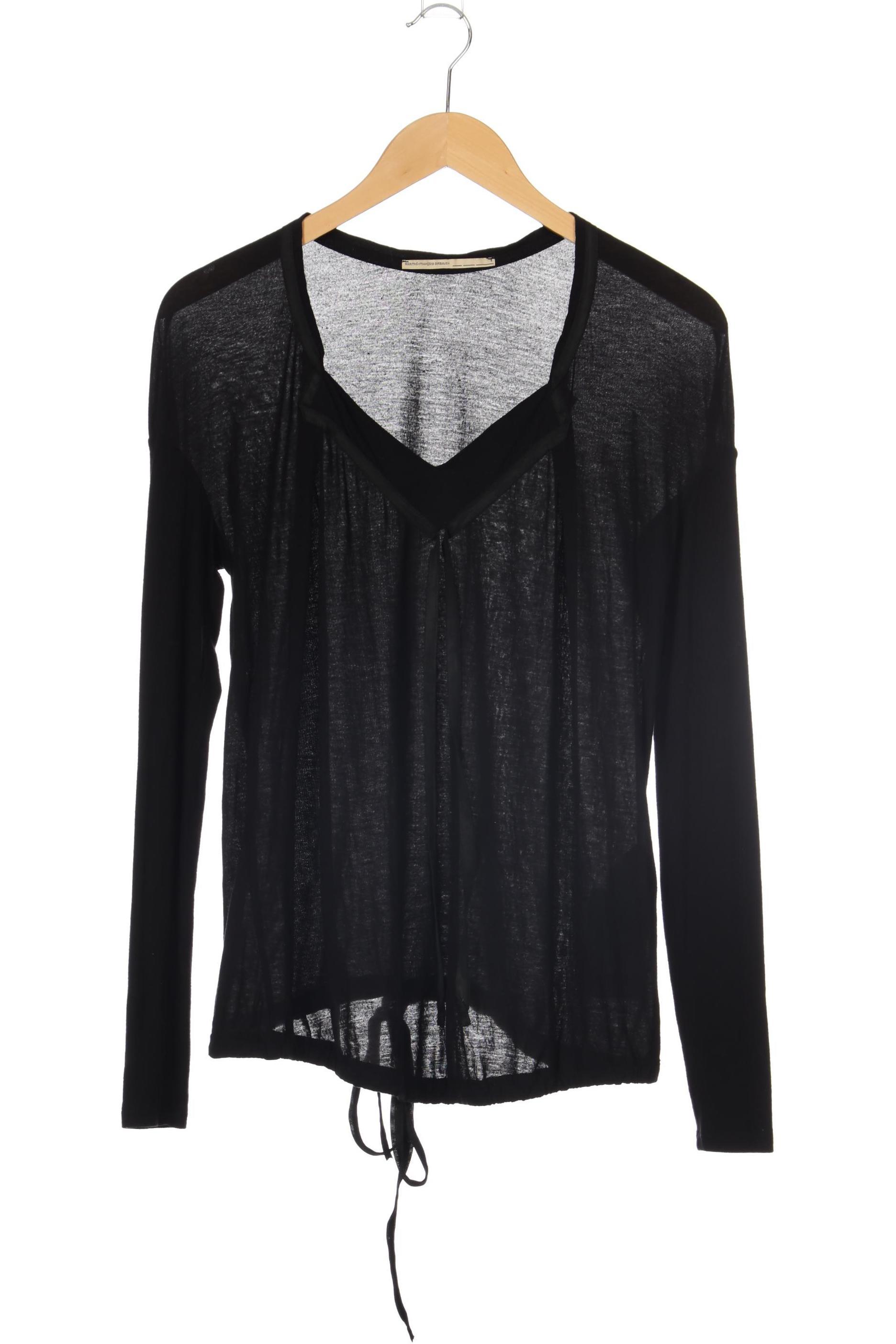 

Marithe et Francois Girbaud Damen Langarmshirt, schwarz, Gr. 34